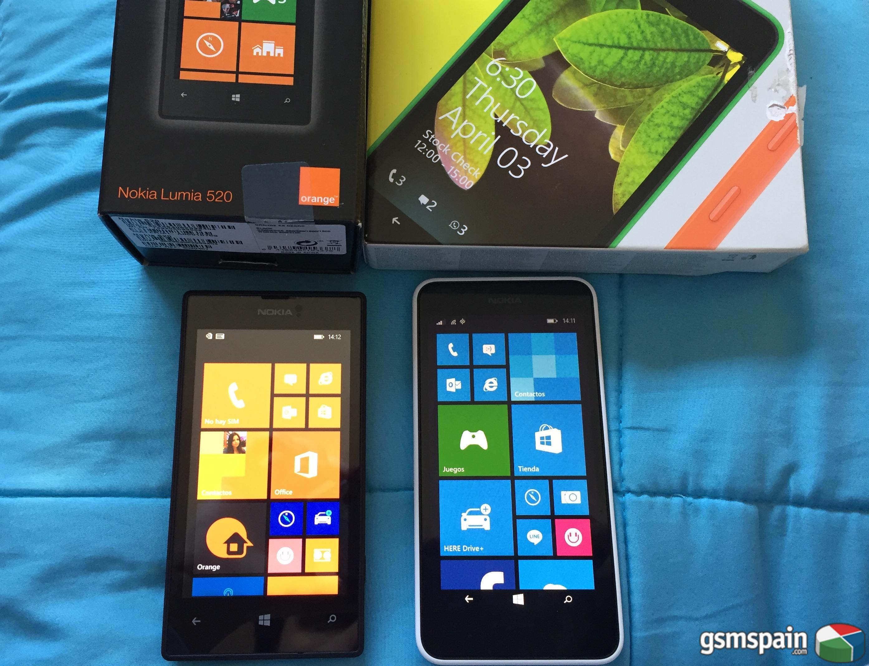 [VENDO] >>> Nokia Lumia 520 y Nokia Lumia 630: Windows Phone a 60!! <<<