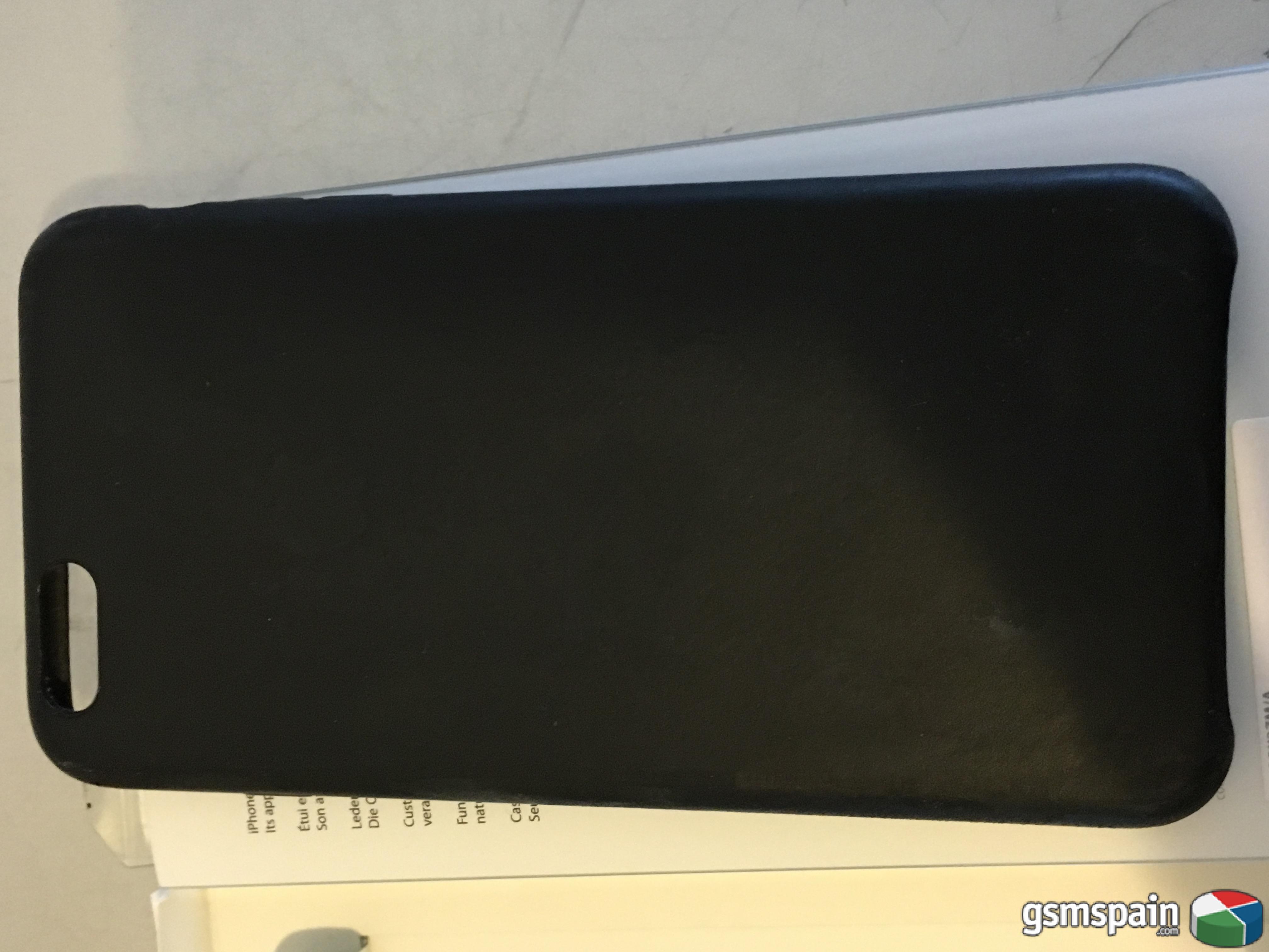 [VENDO] Funda de piel negra original para iPhone 6 Plus/6S plus