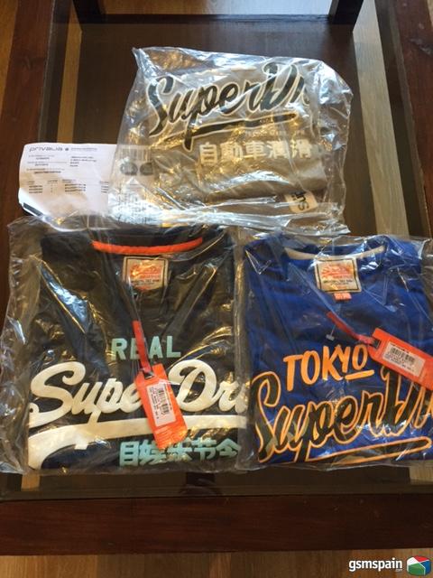 [VENDO] 3 Camisetas originales marca SuperDry