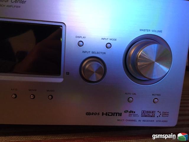 [VENDO] Home Cinema:  Amplificador+ Altavoces 6.1  Sony STR-K890