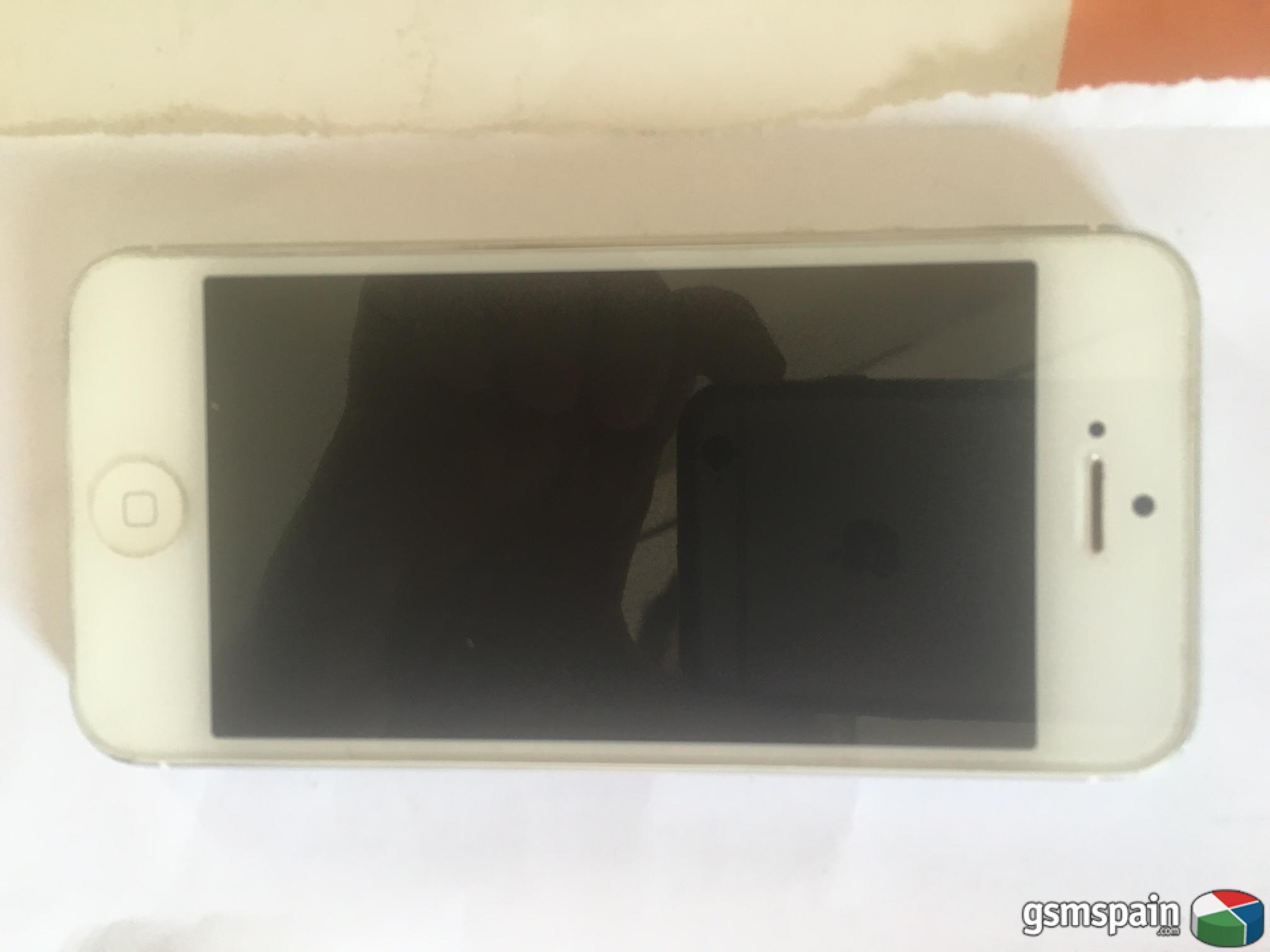 [VENDO] iPhone 5 blanco, averiado.