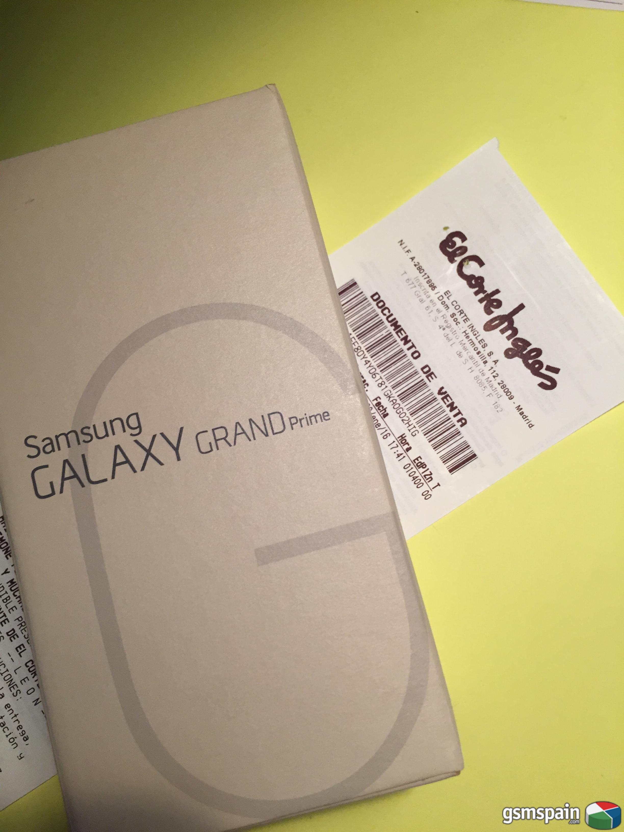 [vendo] Dos Samsung Galaxy Grand Prime Precintados Y Libres Garantia El Corte Ingls
