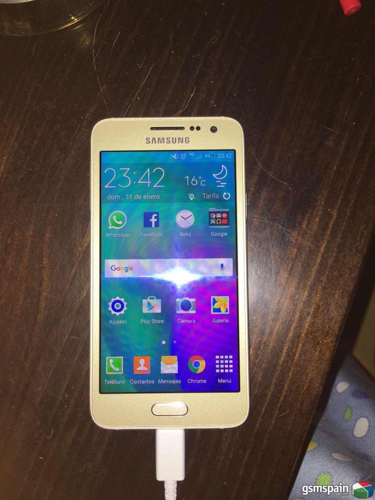 [VENDO] Samsung Galaxy A3 (no 2016) dorado.