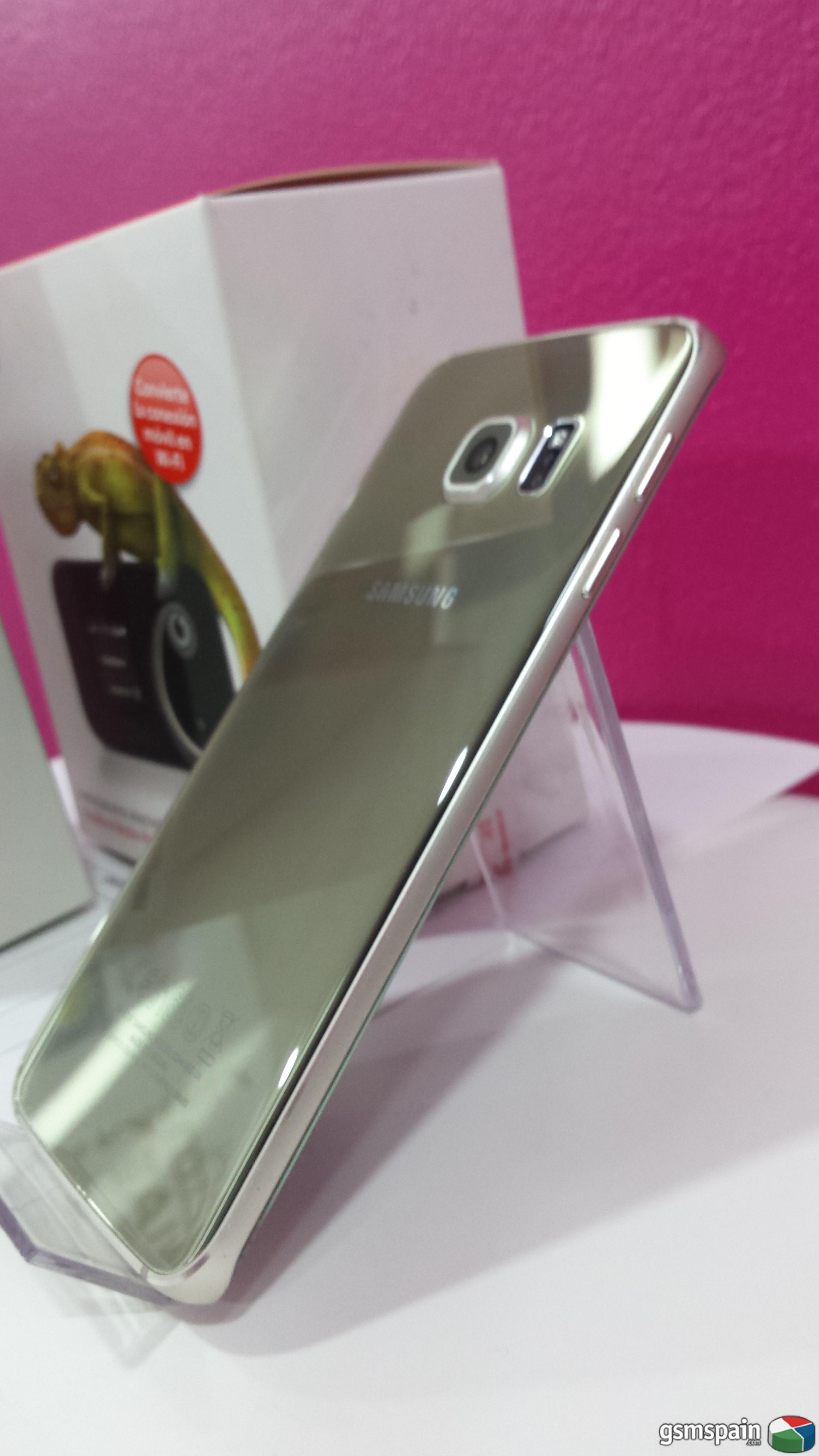 [vendo] Samsung Galaxy S6 Edge Gold  Libre 32gb, Router Wifi De Regalo