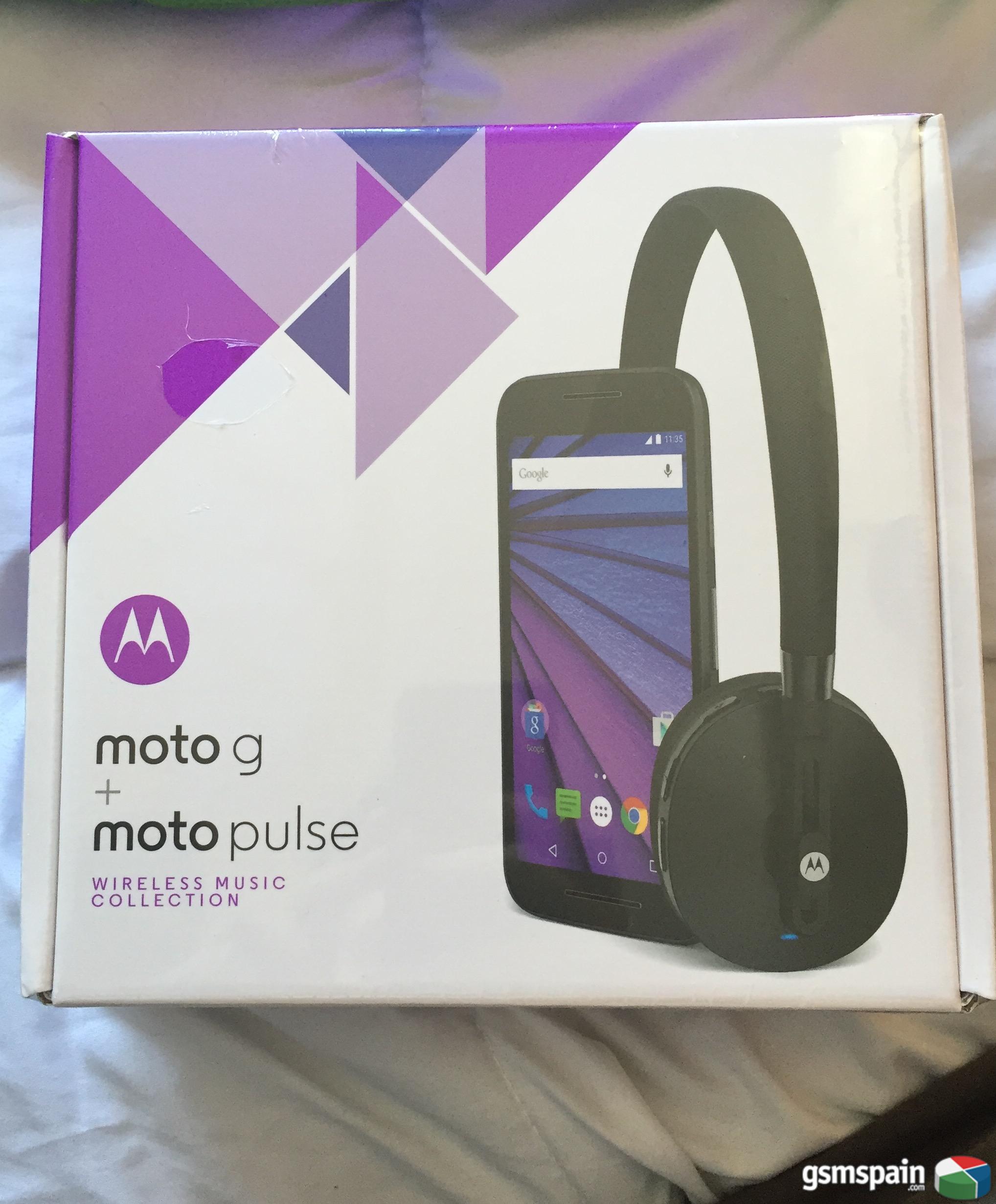 [VENDO] >> Motorola Moto G 3 gen + Auriculares Bluetooth Moto Pulse PRECINTADOS <<