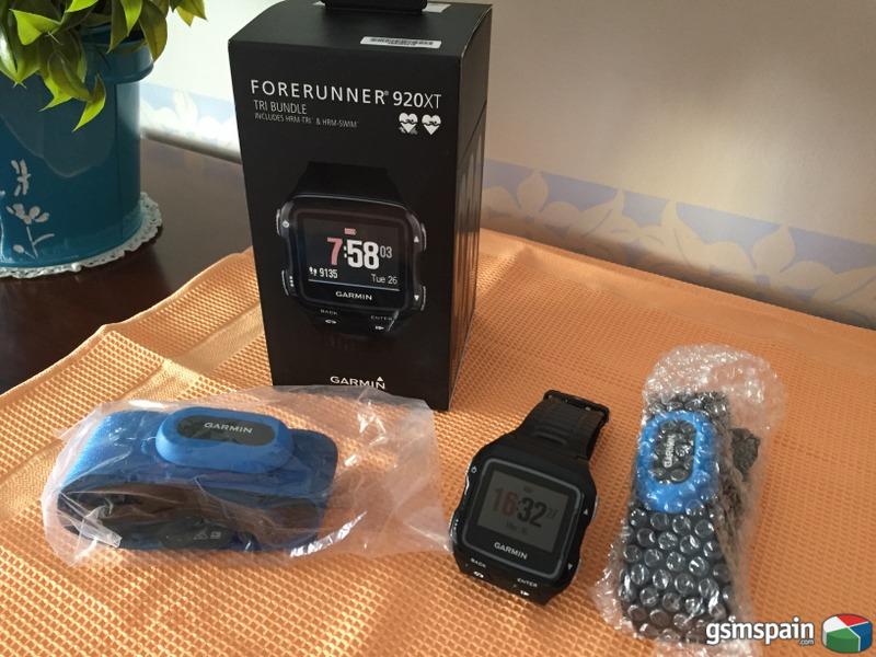 [VENDO] Reloj GARMIN 920XT SWIM & TRI - GARANTIA - TOPE GAMA
