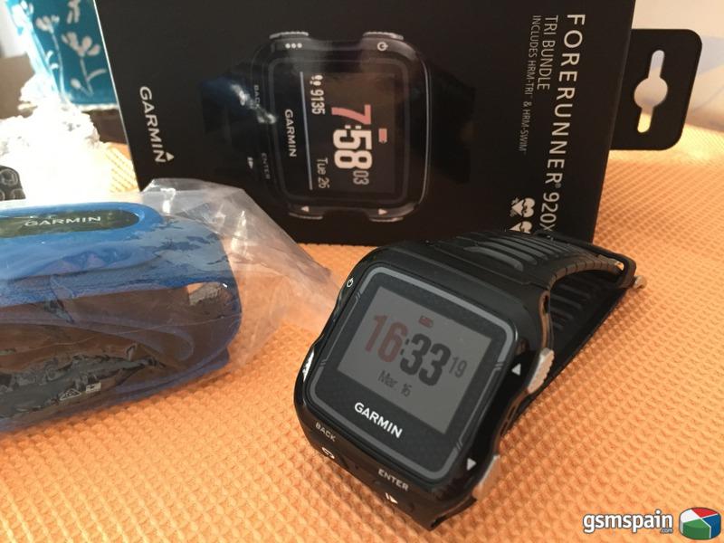 [VENDO] Reloj GARMIN 920XT SWIM & TRI - GARANTIA - TOPE GAMA
