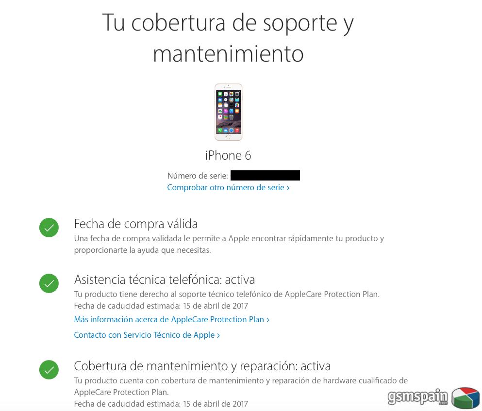 [VENDO] [CAMBIO] Iphone 6 64 GB Space Gray con Apple contratado Garantia hasta abril 2017