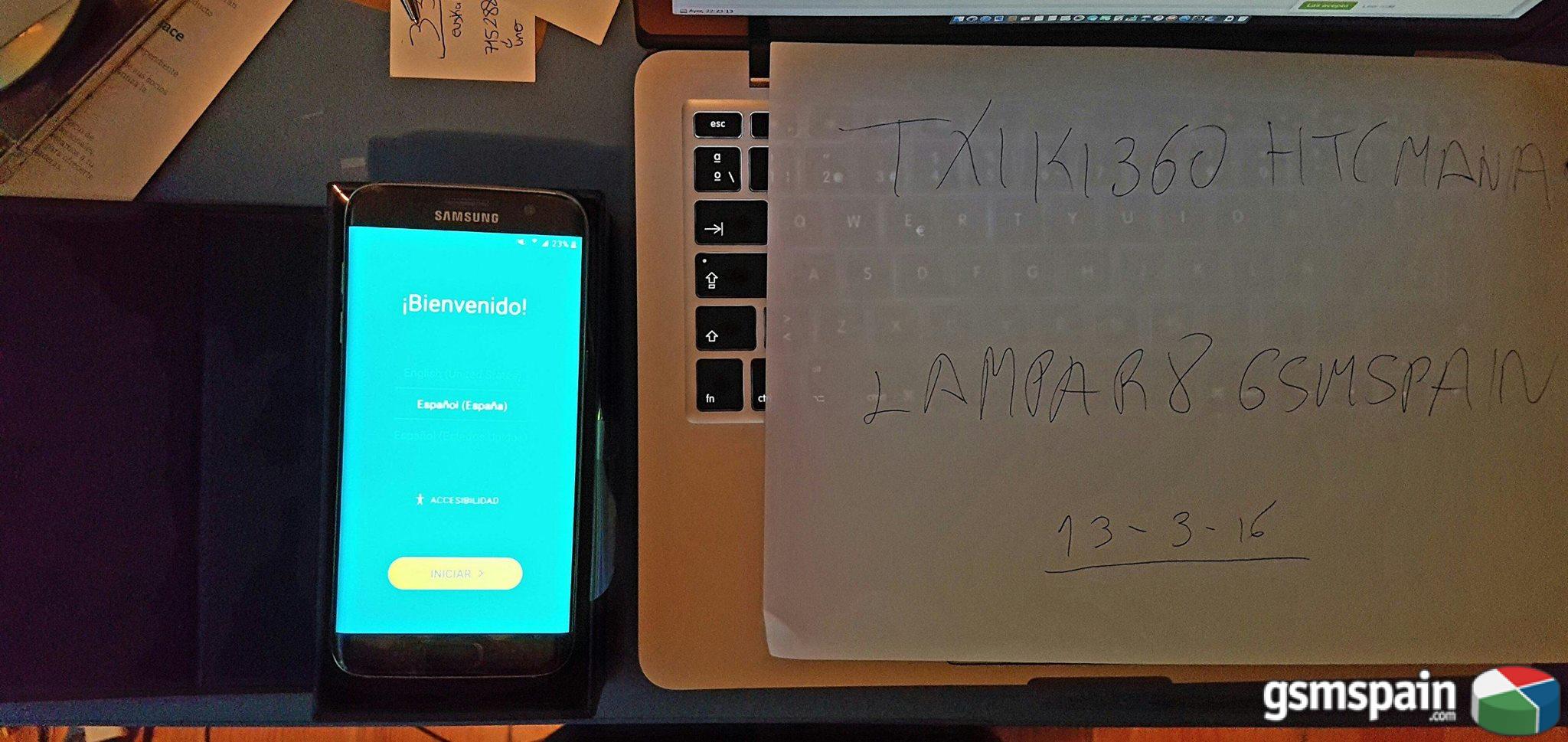 [VENDO] 3 Galaxy S7 Edge Black y 1 Galaxy S7 Edge Gold Platinum+Gafas Vr,garantia como nuevos