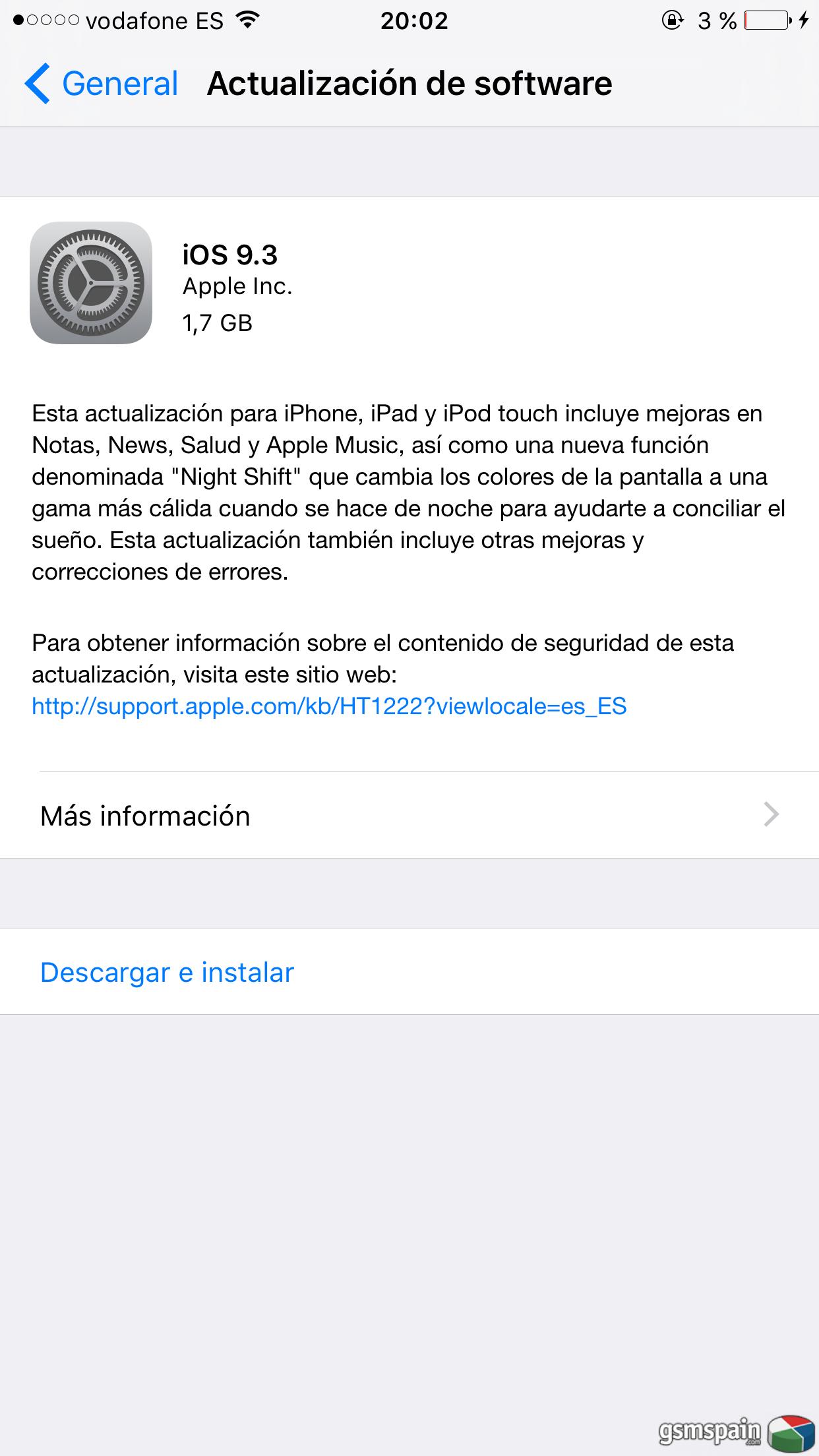 IOS 9 BETA 7 lanzado