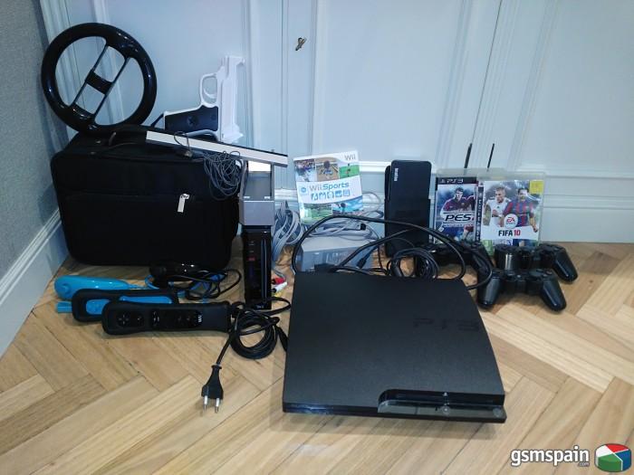 [VENDO] Pack Ps3 + WII muy completo (Madrid)