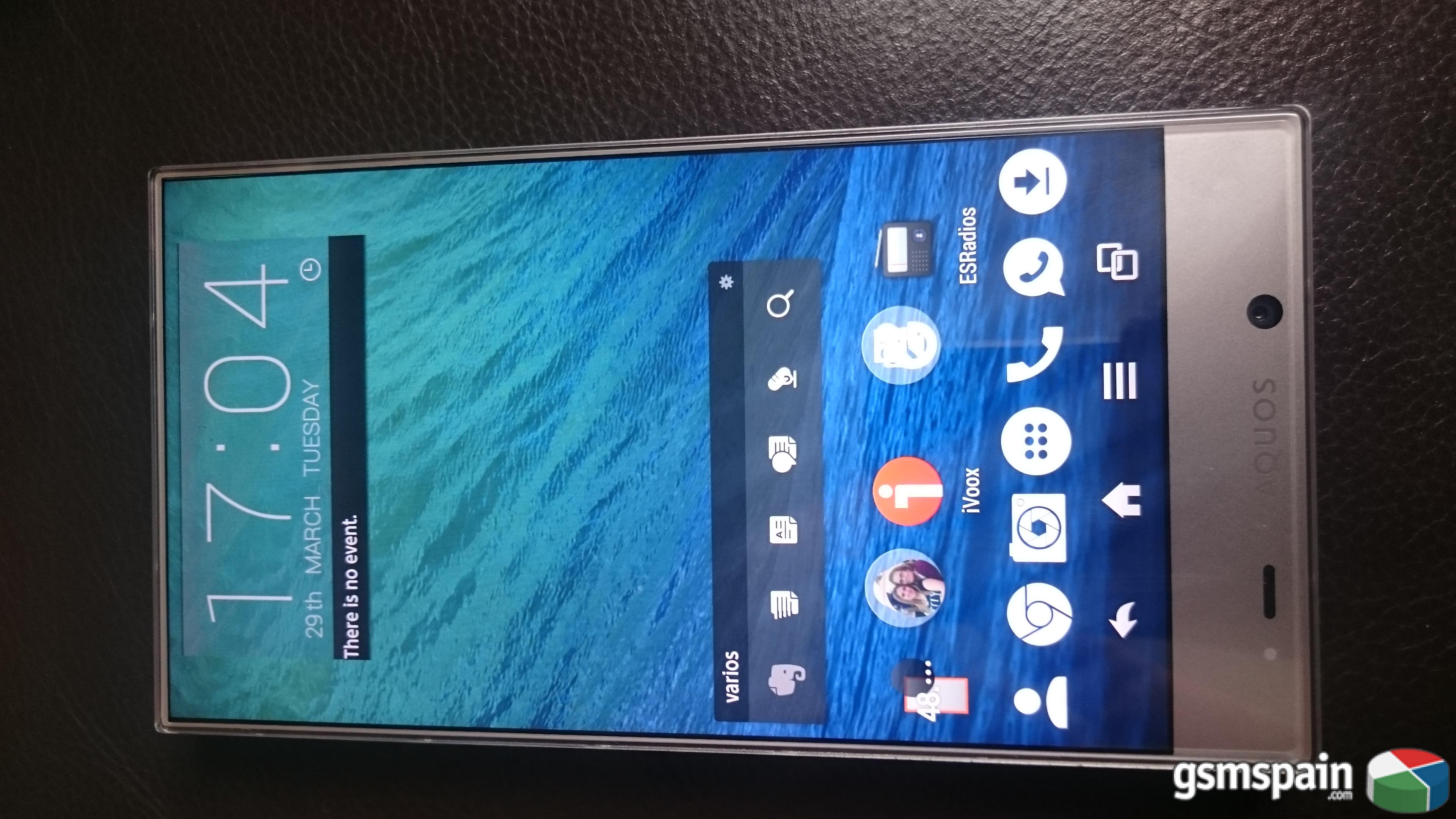 [VENDO] SHARP AQUOS CRYSTAL Y, SIN MARCOS (402sh) nuevo,5,5" sin bordes, garantia enero 2016