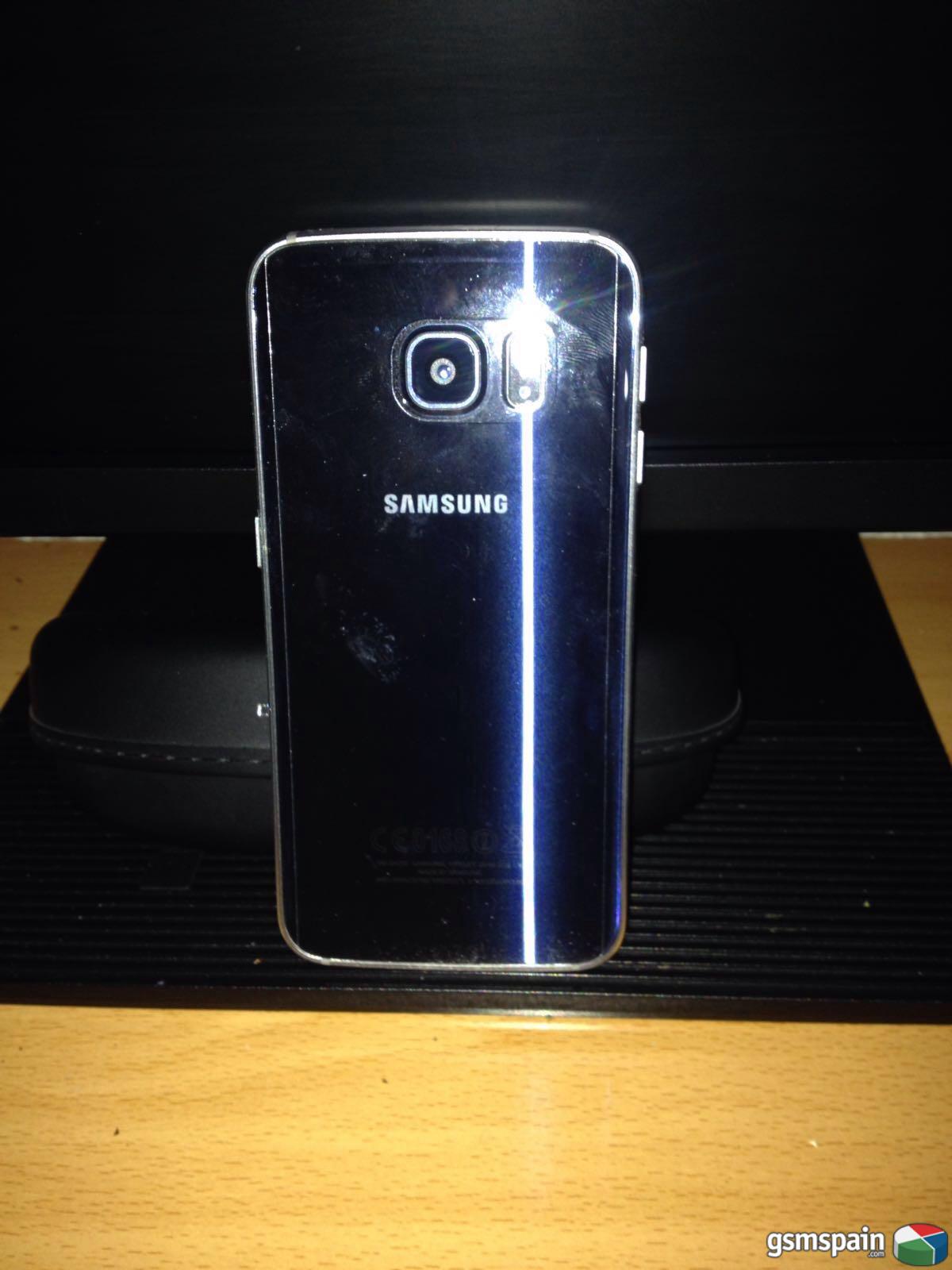 [VENDO] Samsung Galaxy S6 Edge Libre Negro Zaphire de 32 Gigas