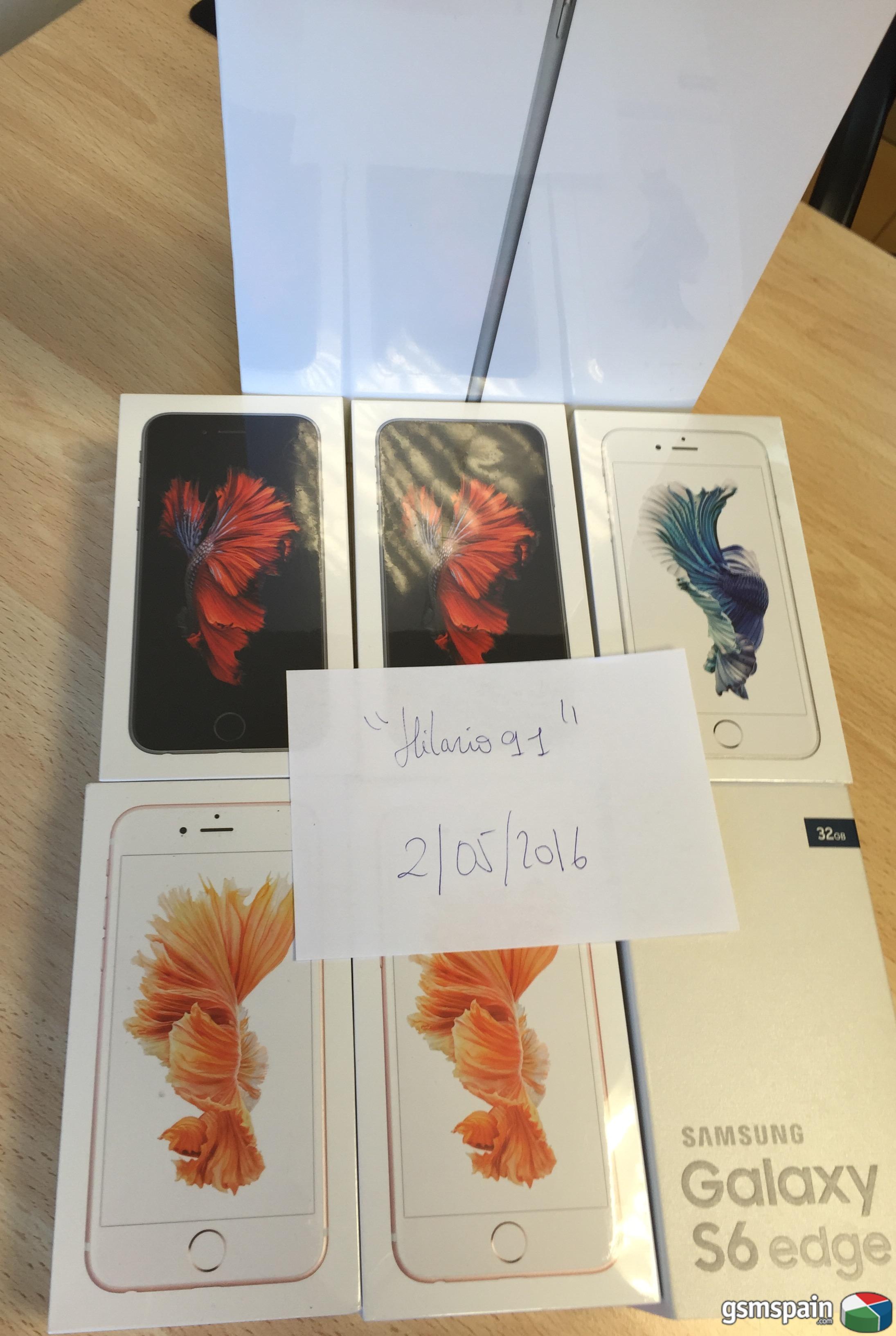 [VENDO] LOS MS BARATOS DEL FORO***iPhone 6S 64Gb, iPad Air 2, Samsung Galaxy S6 Edge***