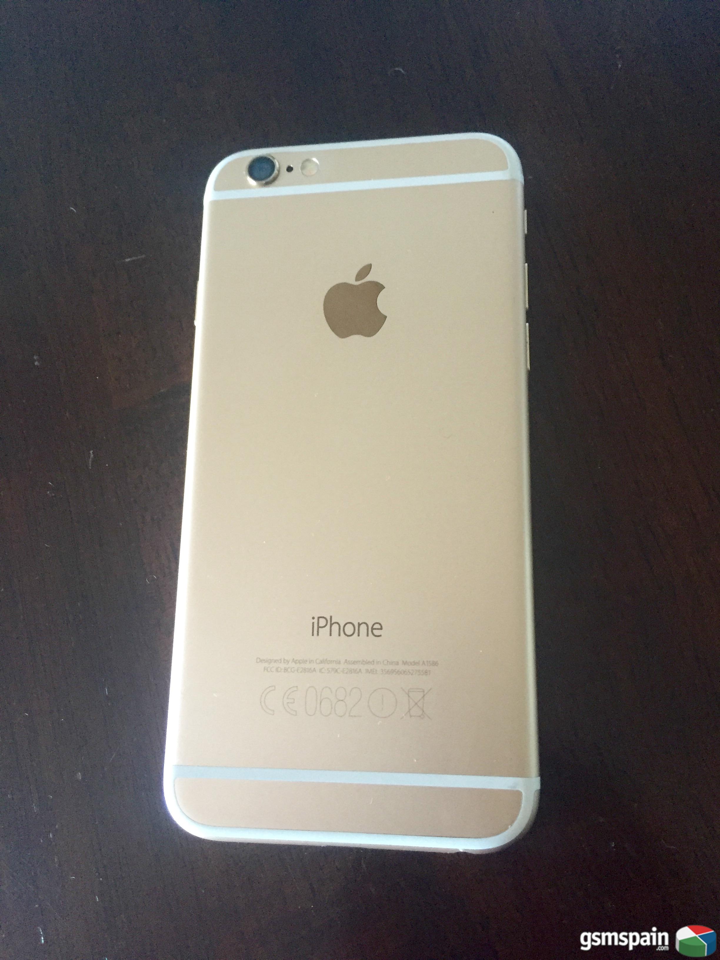 [VENDO] iPhone 6 Gold 128Gb libre como nuevo