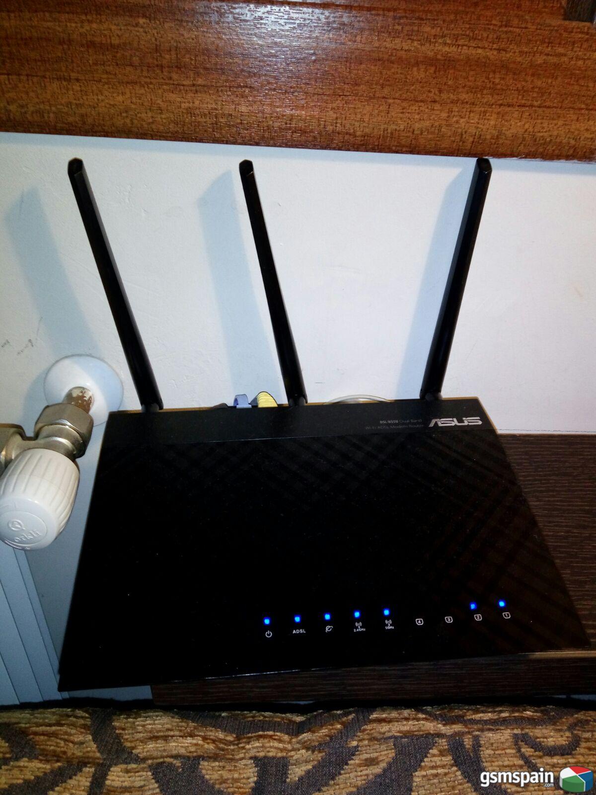[VENDO] ASUS DSL-N55U - Mdem router inalmbrico N600 Dual-Band ADSL2+ Gigabit, Annex A