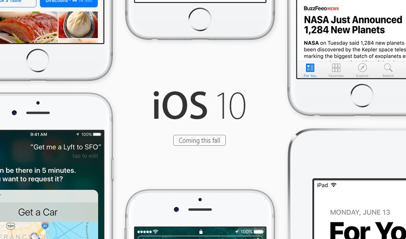 Apple introduce iOS 10 para desarrolladores durante el WWDC