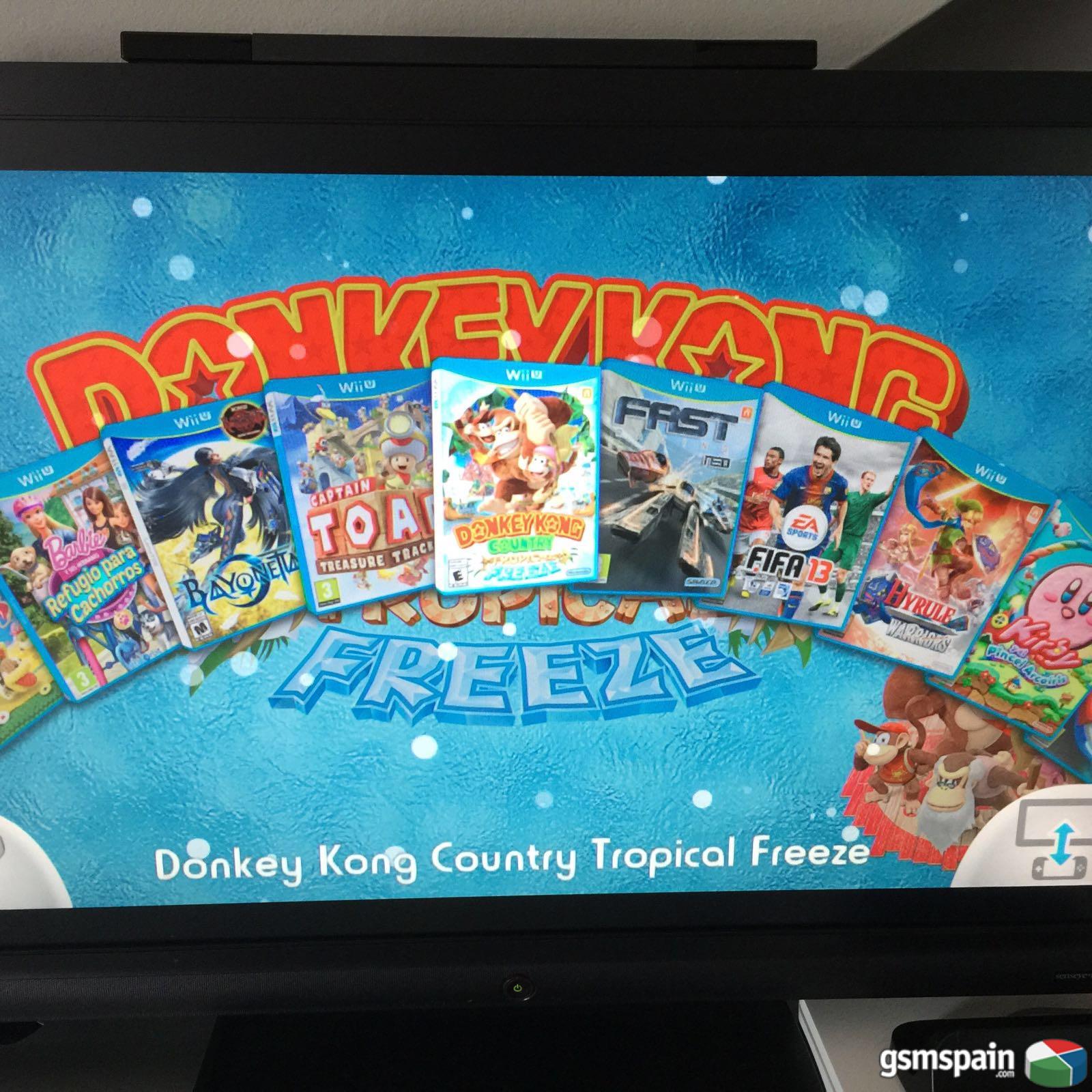 [VENDO] WII U +6 juegos +SD 128 GB con muchos mas juegos