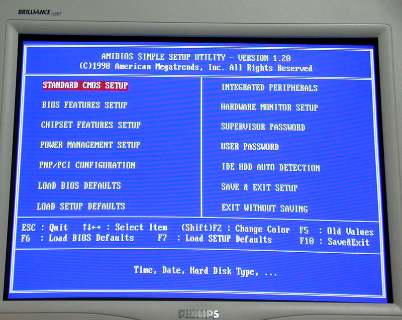 Identificacion HD al instalar XP