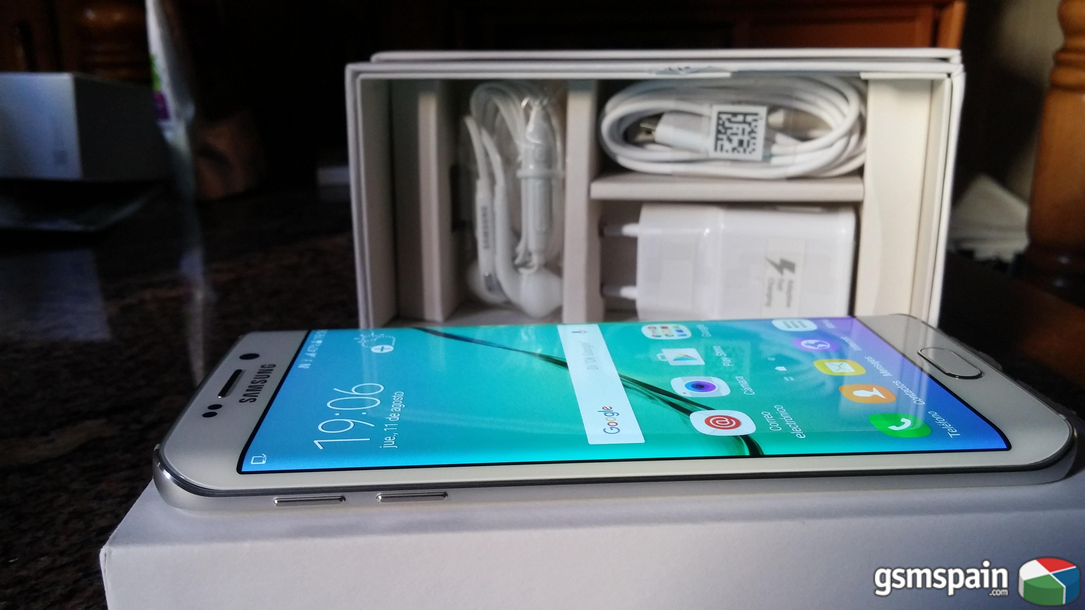 [CAMBIO] Mi Samsung Galaxy S6 Edge 64GB Blanco con factura por Galaxy S7 32GB