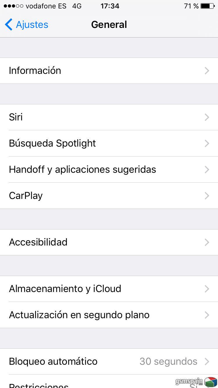 [HILO OFICIAL] iOS 9.3.4 lanzado
