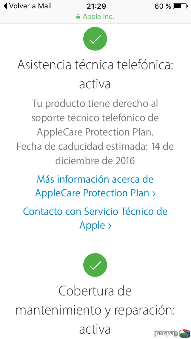 [VENDO] iPhone 6 16GB garanta Apple Care Plus