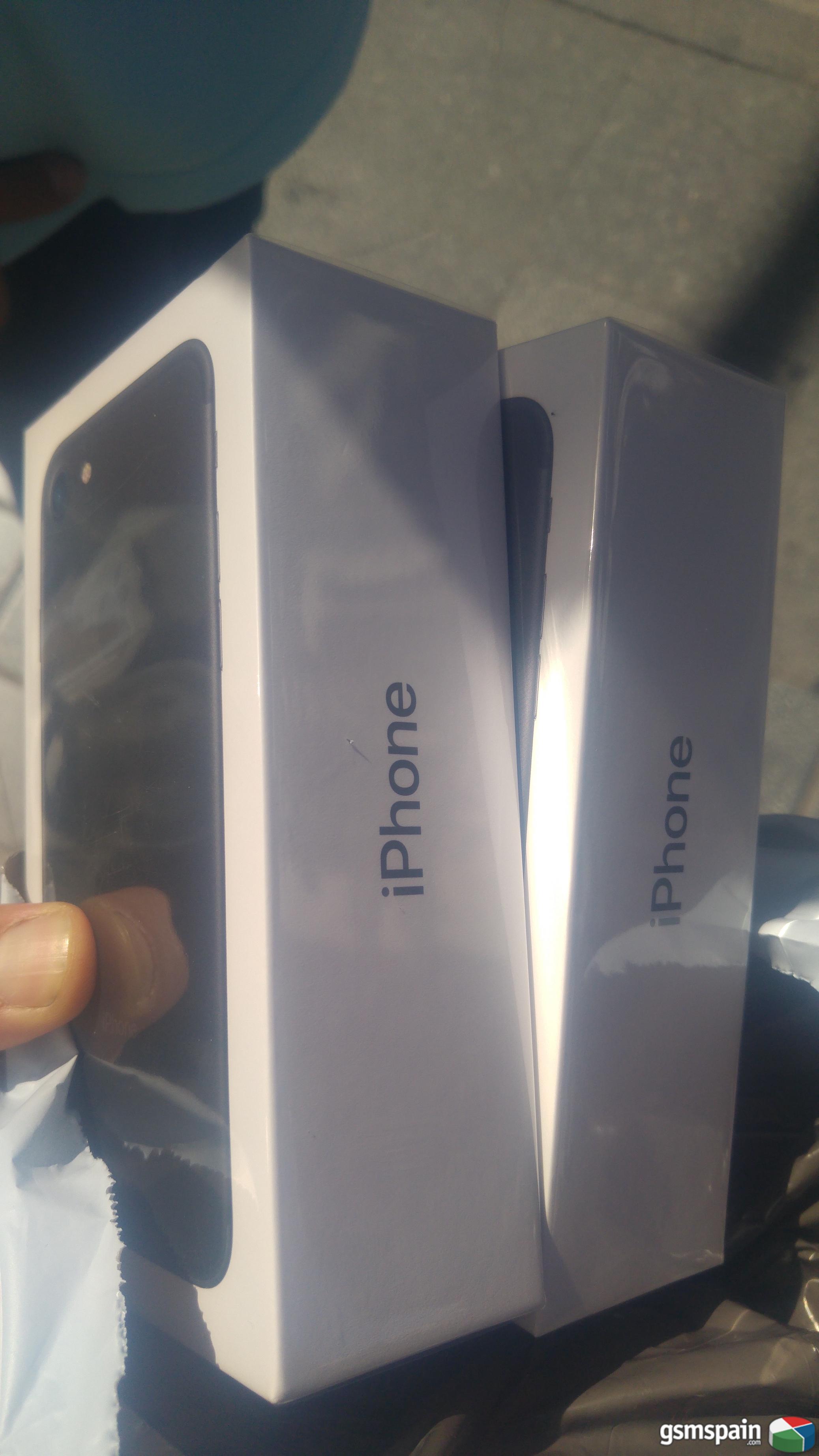 [VENDO] 2 x iPhone 7 32gb Black precintados, factura y libres