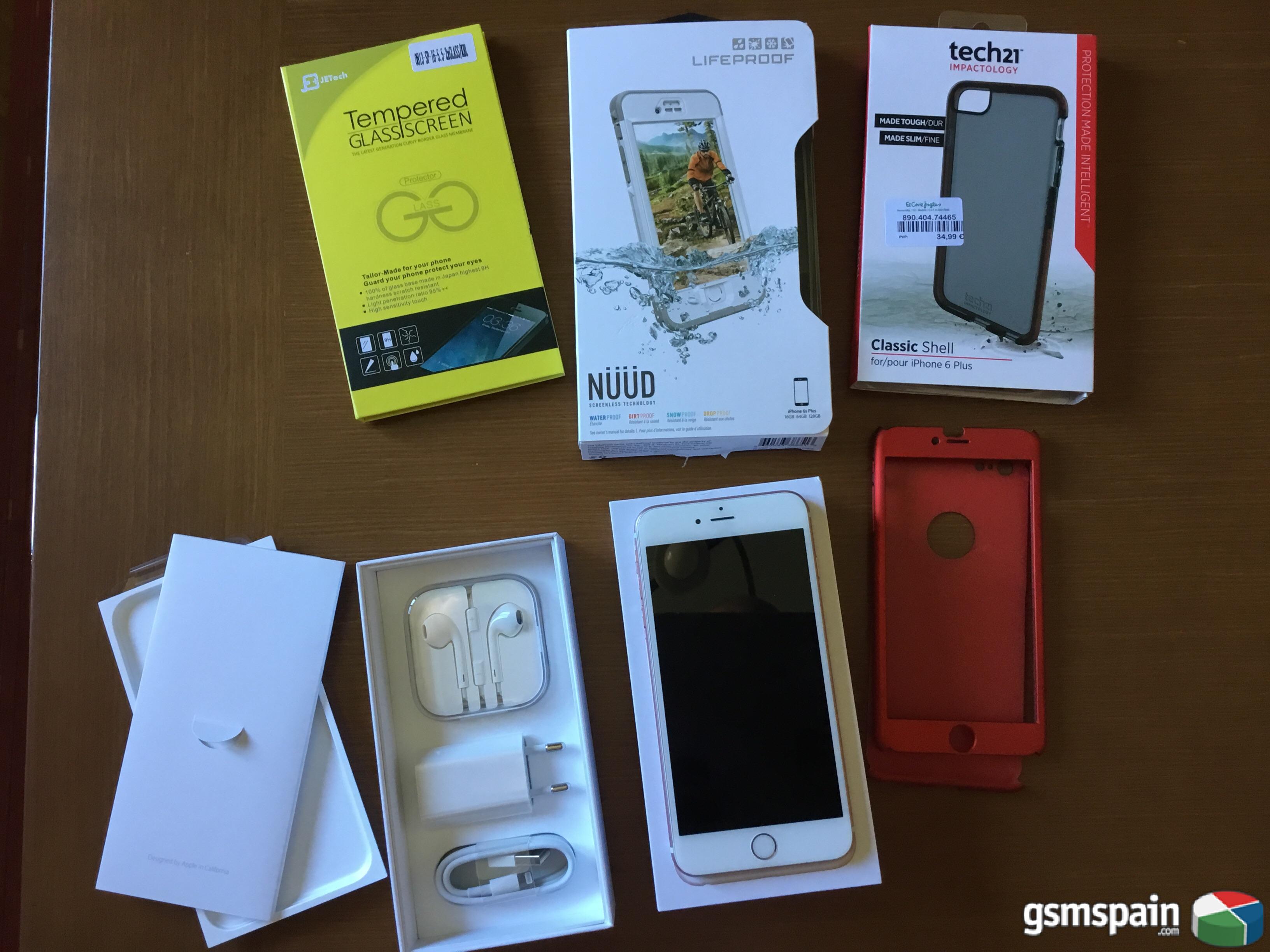 [VENDO] Iphone 6splus 64gb rose gold+ applecare+ accesorios