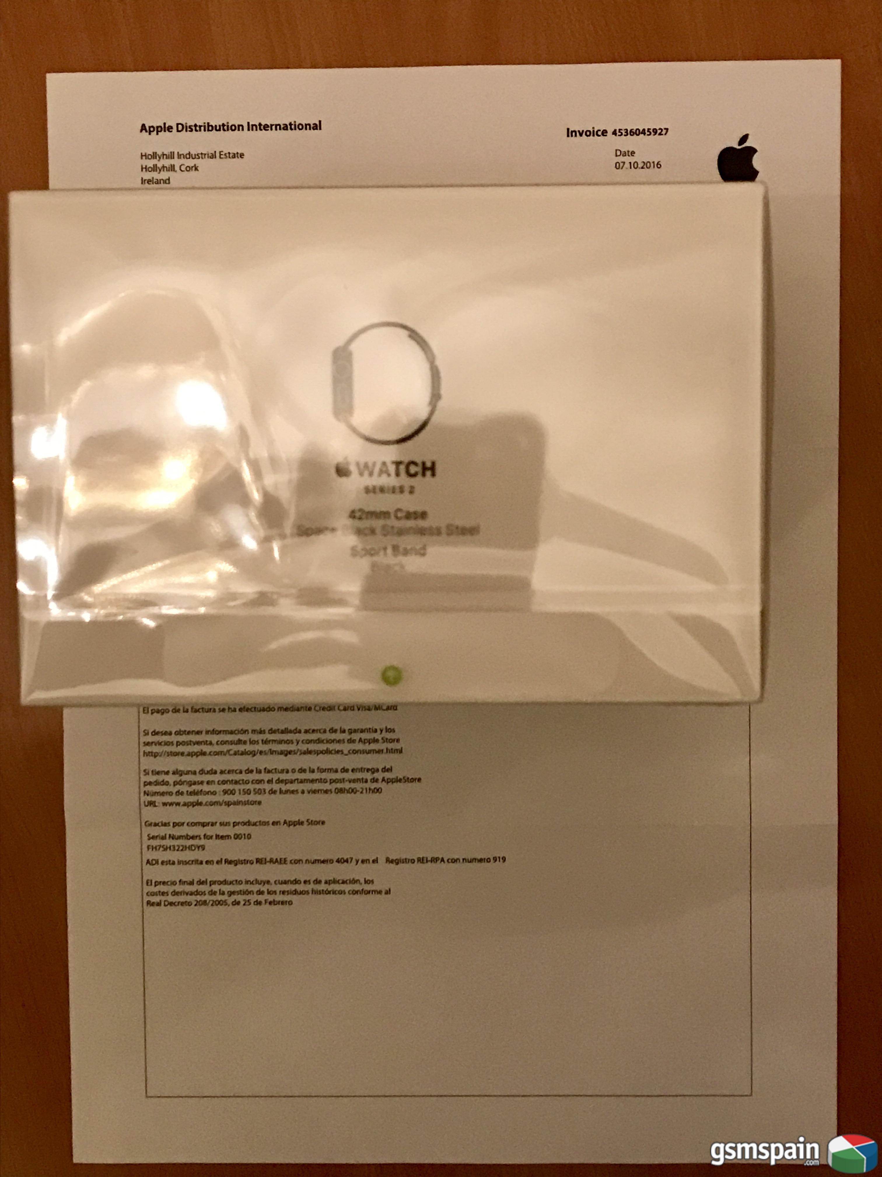 [VENDO] Apple WATCH SERIES 2 Acero 42mm PRECINTADO!!