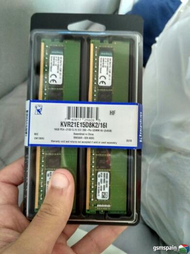 [VENDO] Memoria Kingston RAM DDR4 16GB (2x8)