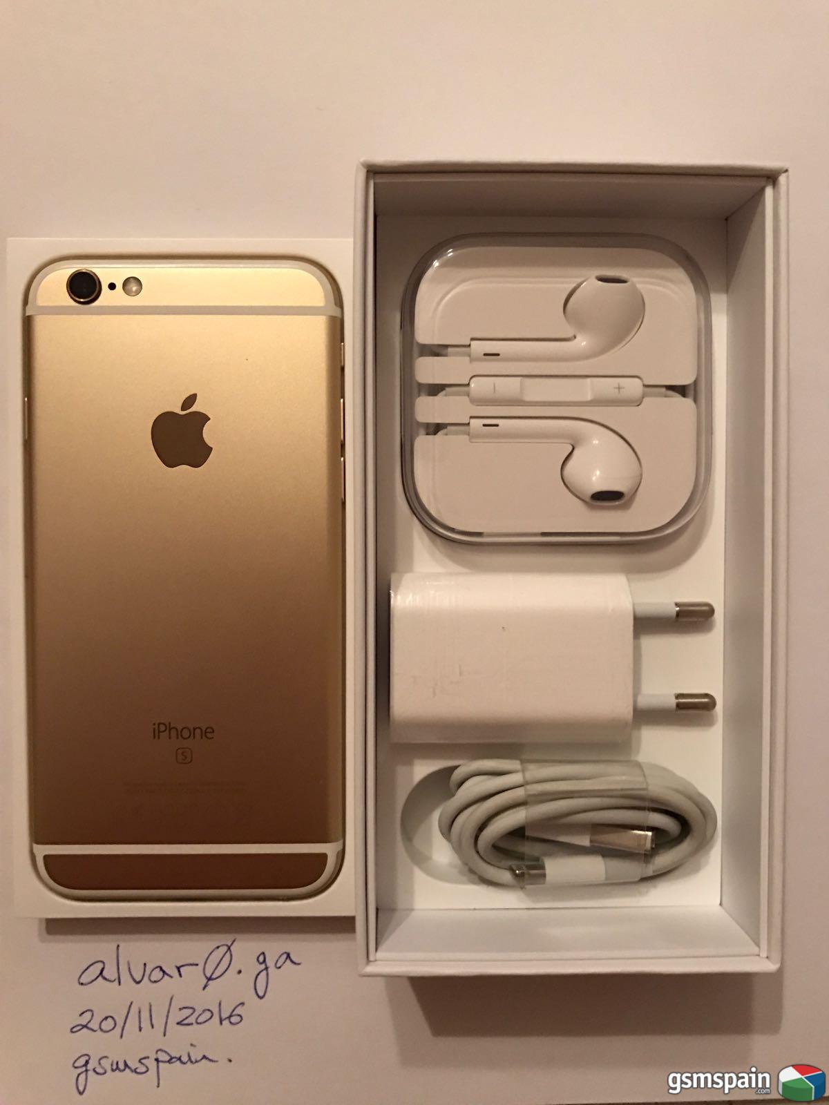 [VENDO] iPhone 6s 64gb Gold como nuevo -- 575