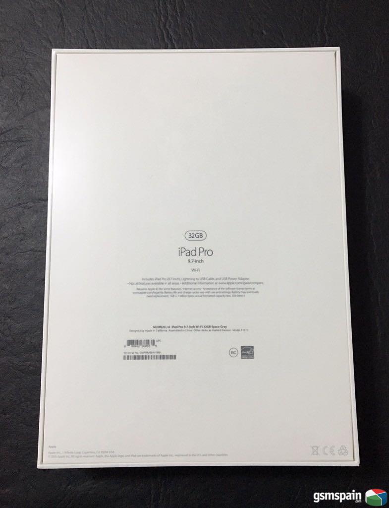 [VENDO] iPad Pro de 9,7'' 32GB - Plata