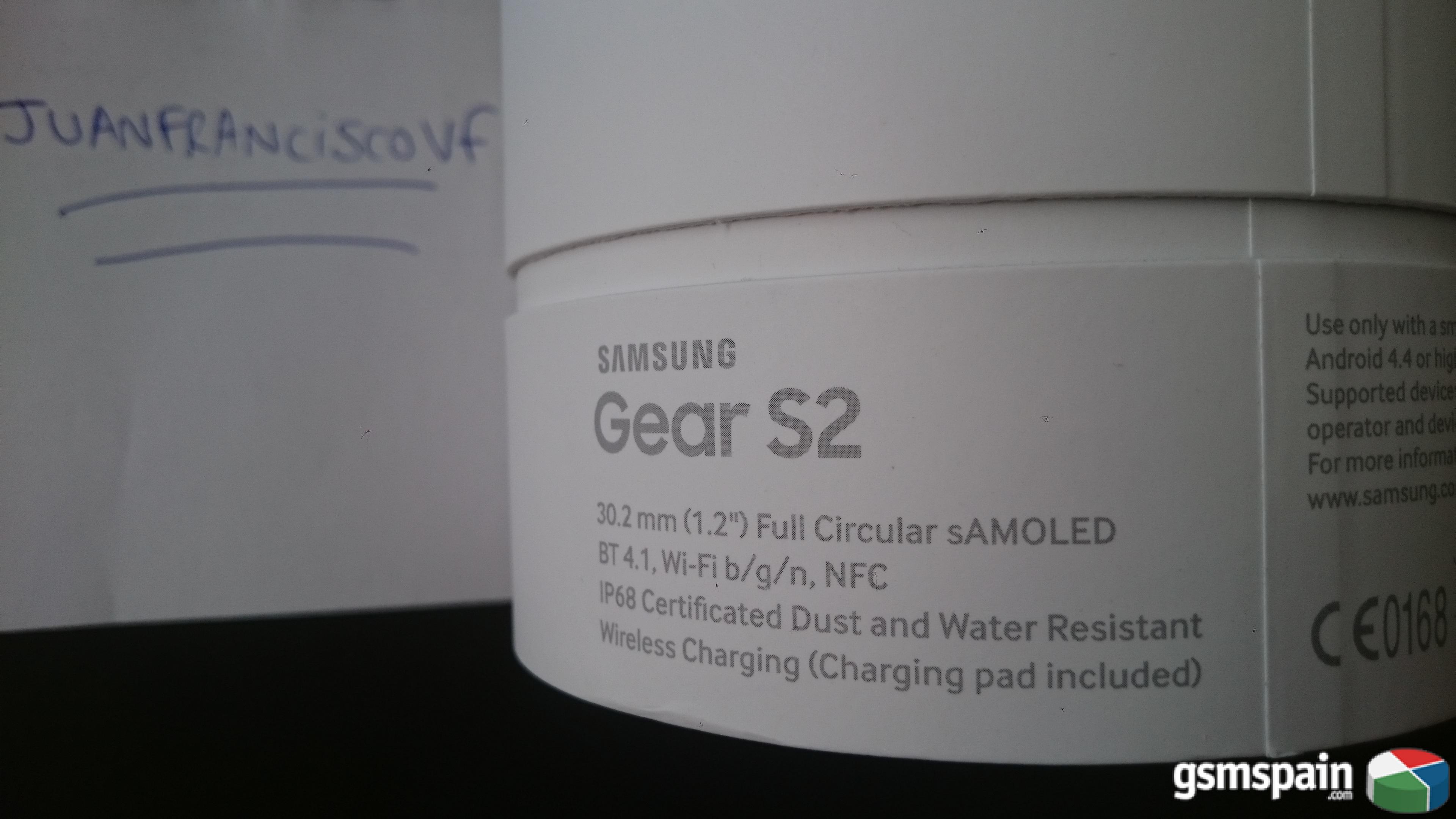 [VENDO] Reloj Samsung Gear Sport S2 Smartwatch Precintado 214 Euros