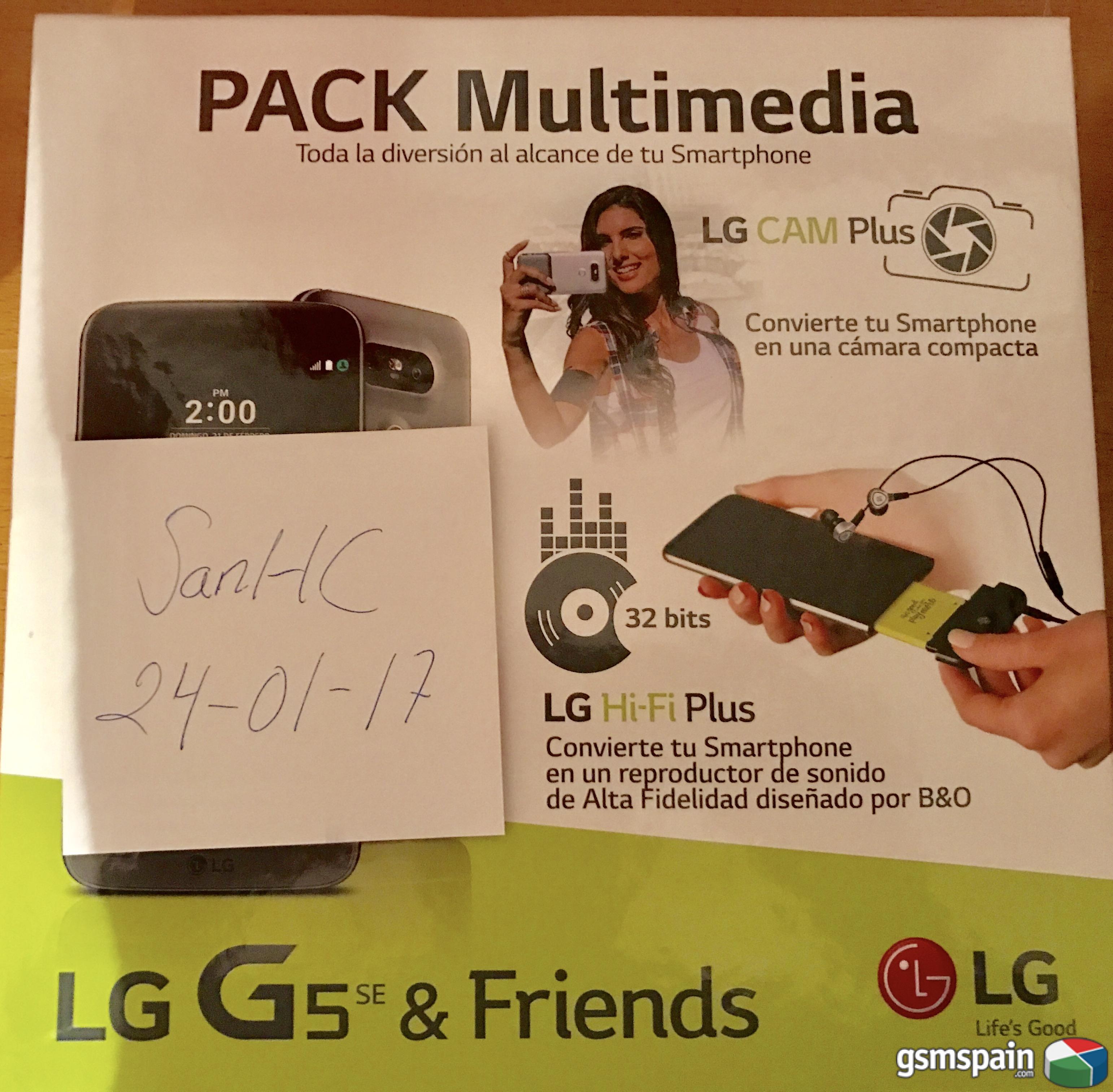 [VENDO] LG G5 SE + pack multimedia cam y altavoces