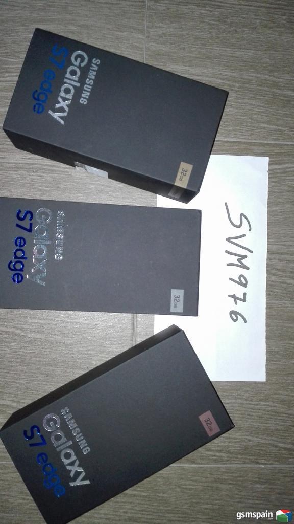 [VENDO] Samsung S7 Edge Silver Titanium //  Black Onyx