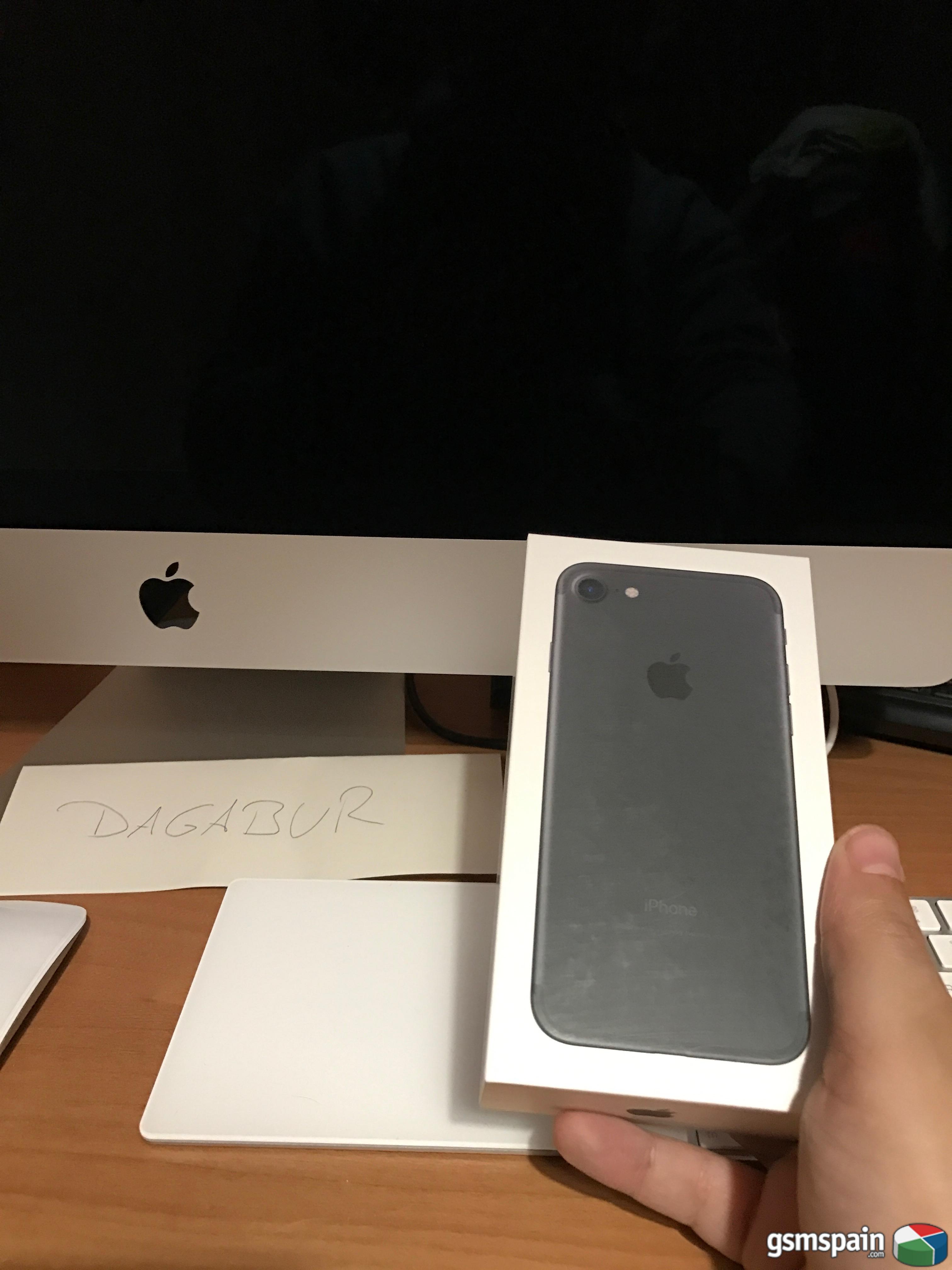 [VENDO] iPhone 7 128 Gb Negro Mate + Funda Original Silicona Apple