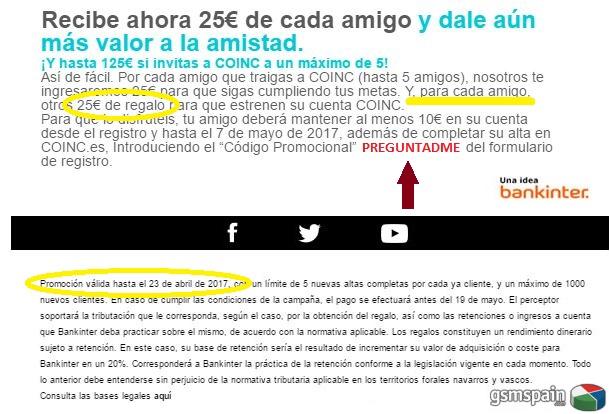 [CHOLLO] Invitaciones COINC 25 ingreso directo en cuenta