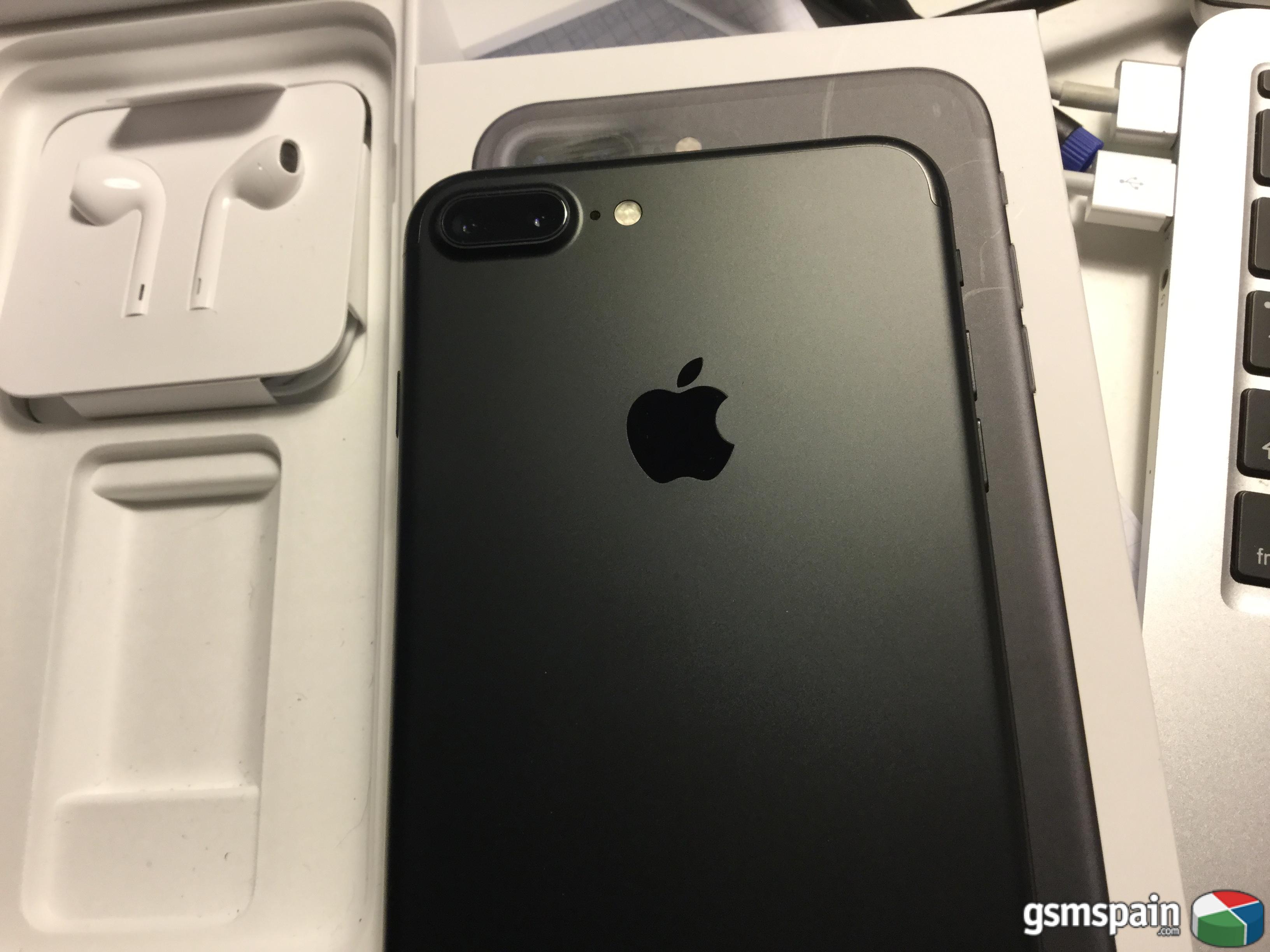 [VENDO] iPhone 7 plus 32GB negro mate impoluto pasa como nuevo.