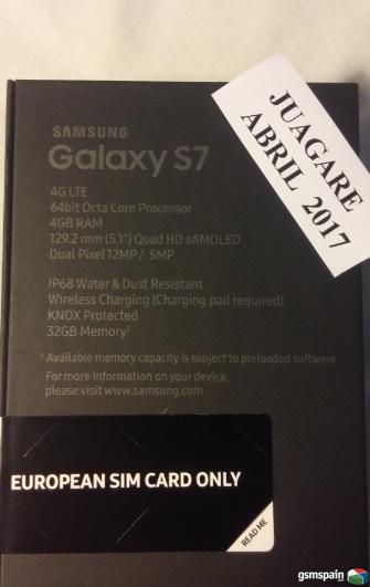 [VENDO] &#9668;###&#9658; Samsung Galaxy S7 PRECINTADO!!!!!! &#9668;###&#9658;