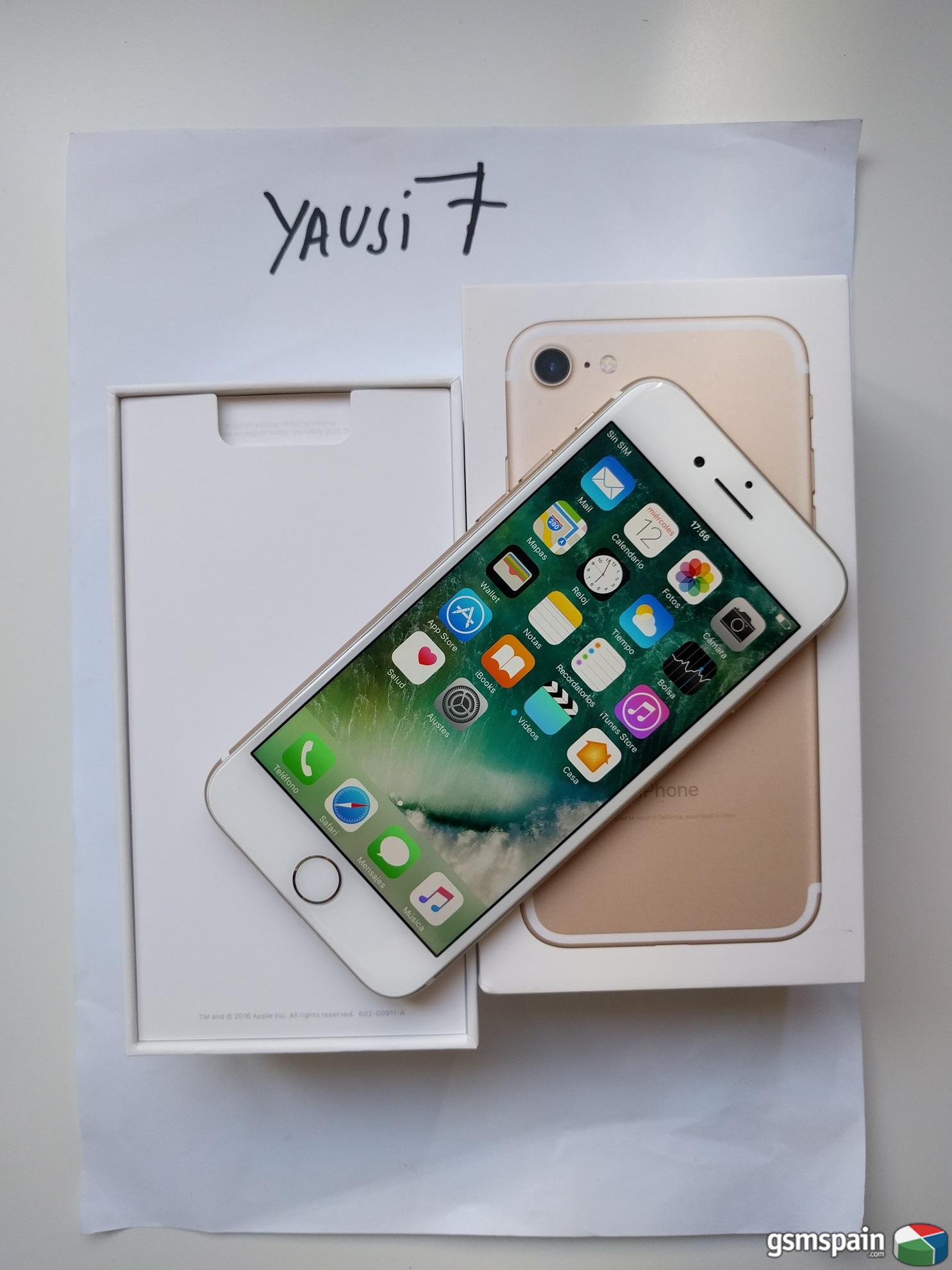[VENDO] apple iphone 7 128gb color oro - factura y garanta - PRECIAZOOOO!!!