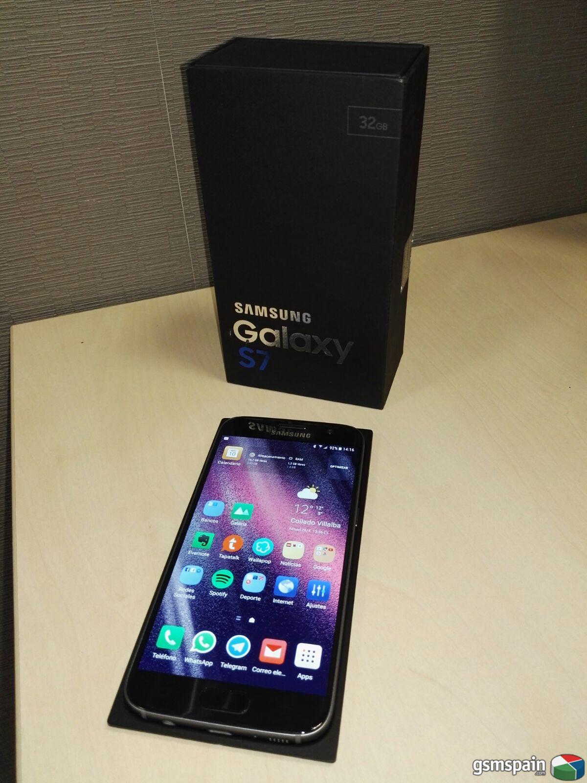 [VENDO] SAMSUNG Galaxy S7 + Funda Cuero Original