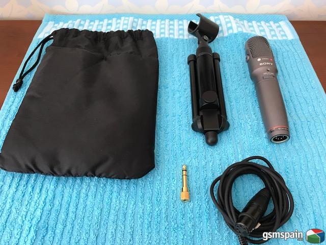 [VENDO] SONY ECM-MS957 MICROFONO PROFESIONAL DIGITAL Condenser - Made in Japan