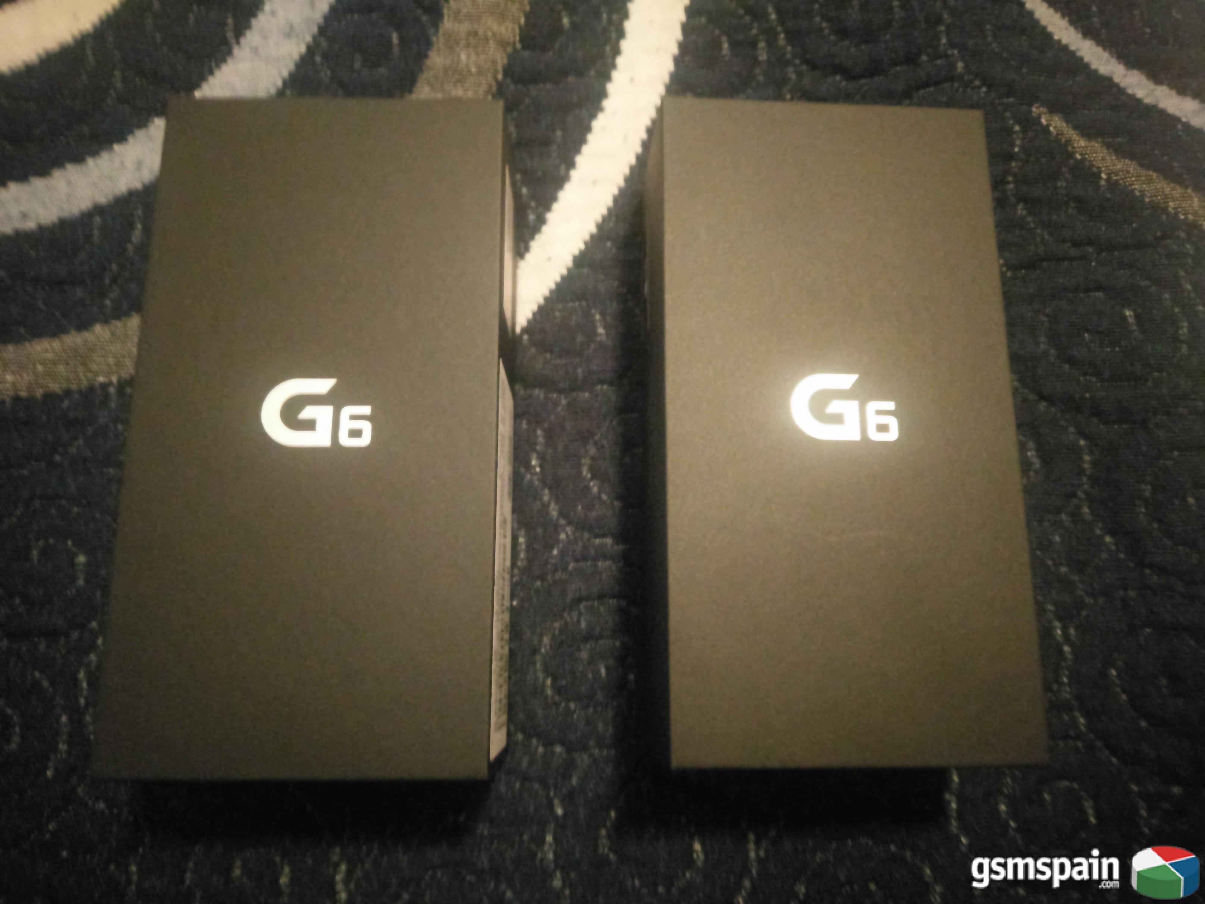 [VENDO] 2x LG G6 Titanium precintados