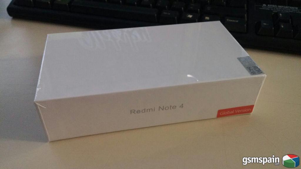 [VENDO] Xiaomi Redmi Note 4 "GLOBAL VERSION" 64/4 GB "Negro/Negro" [Precintado]
