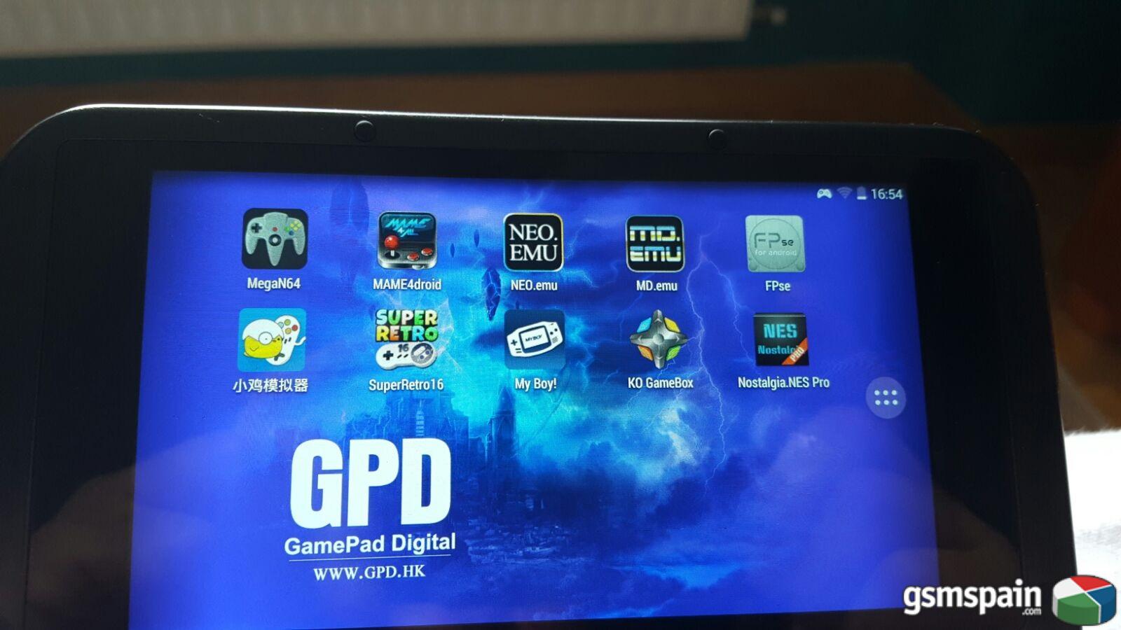 [VENDO] GPD XD  (Tablet android) 32 gigas en total (En mano en Madrid o envo)