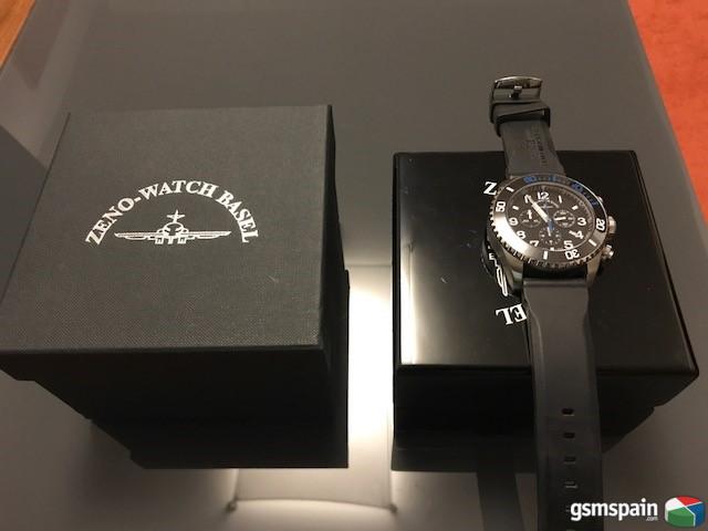 [VENDO] Reloj crongrafo diver Basel watch como nuevo zafiro 250 g.i.