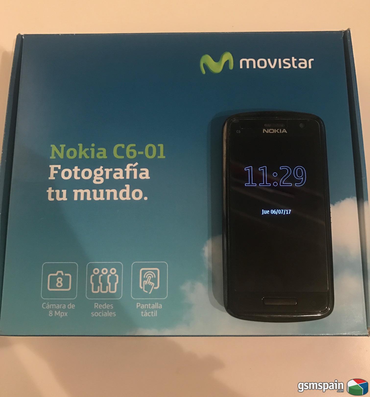 [VENDO] Nokia C6-01 Movistar con caja y factura 25 G.I