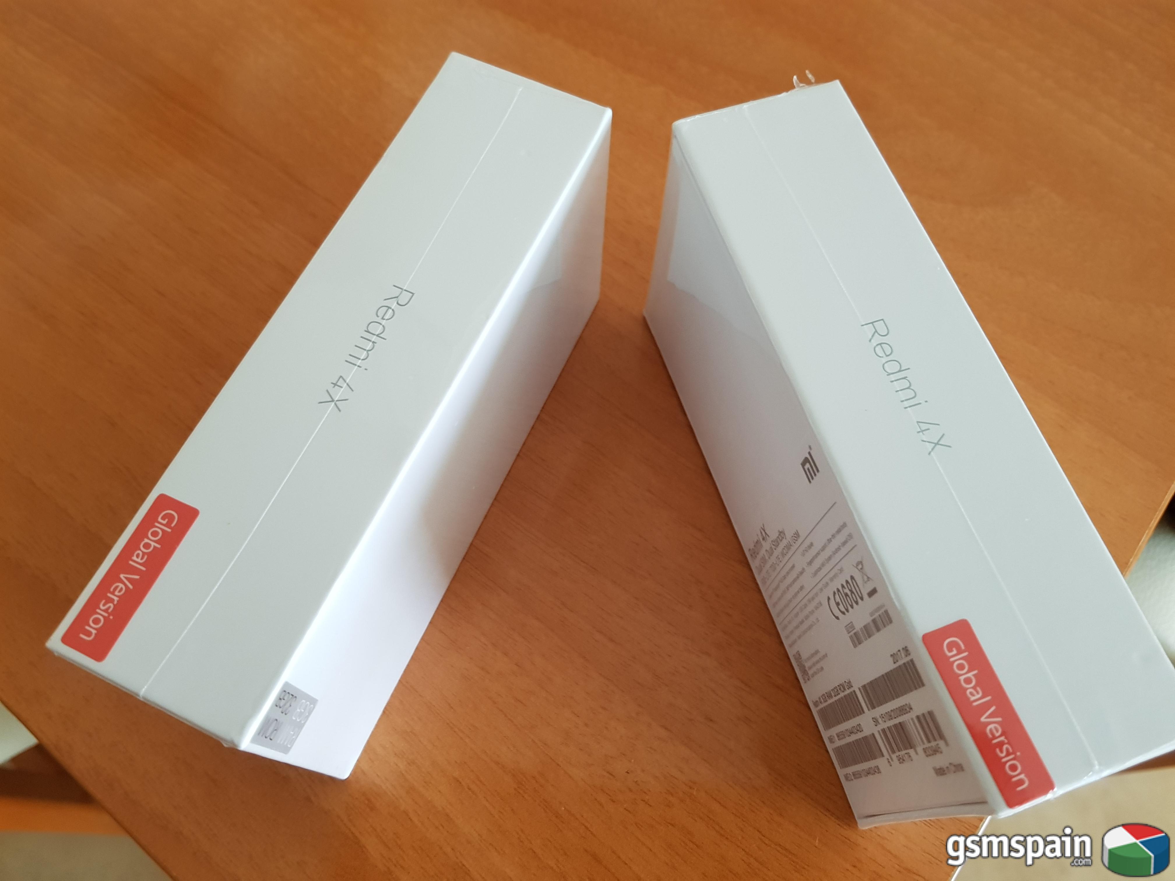 [vendo] Xiaomi Redmi 4x 3/32 Global Black Y Dorado