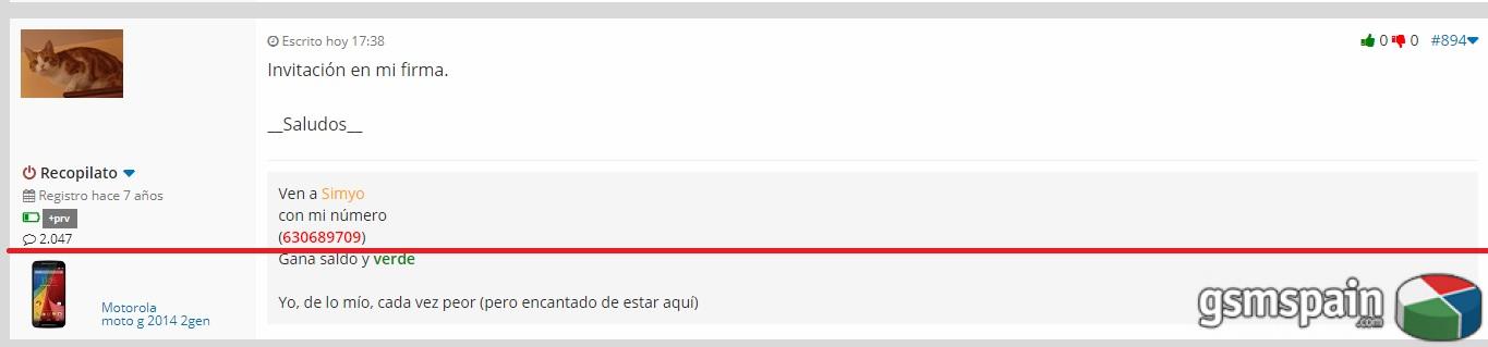 [HILO OFICIAL] Quejas / Sugerencias del Hilo de Invitaciones