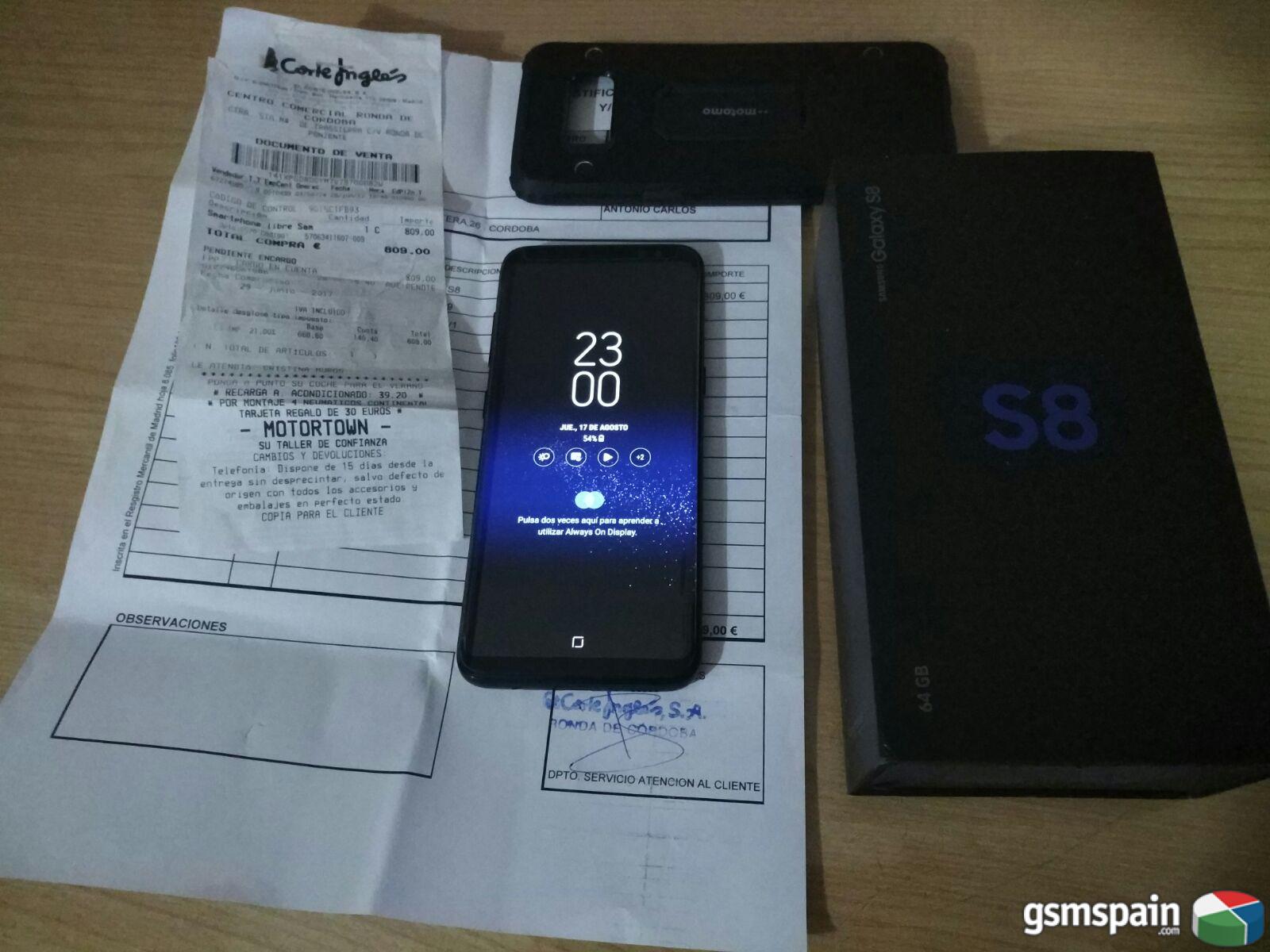 [VENDO] Samsung Galaxy S8 negro
